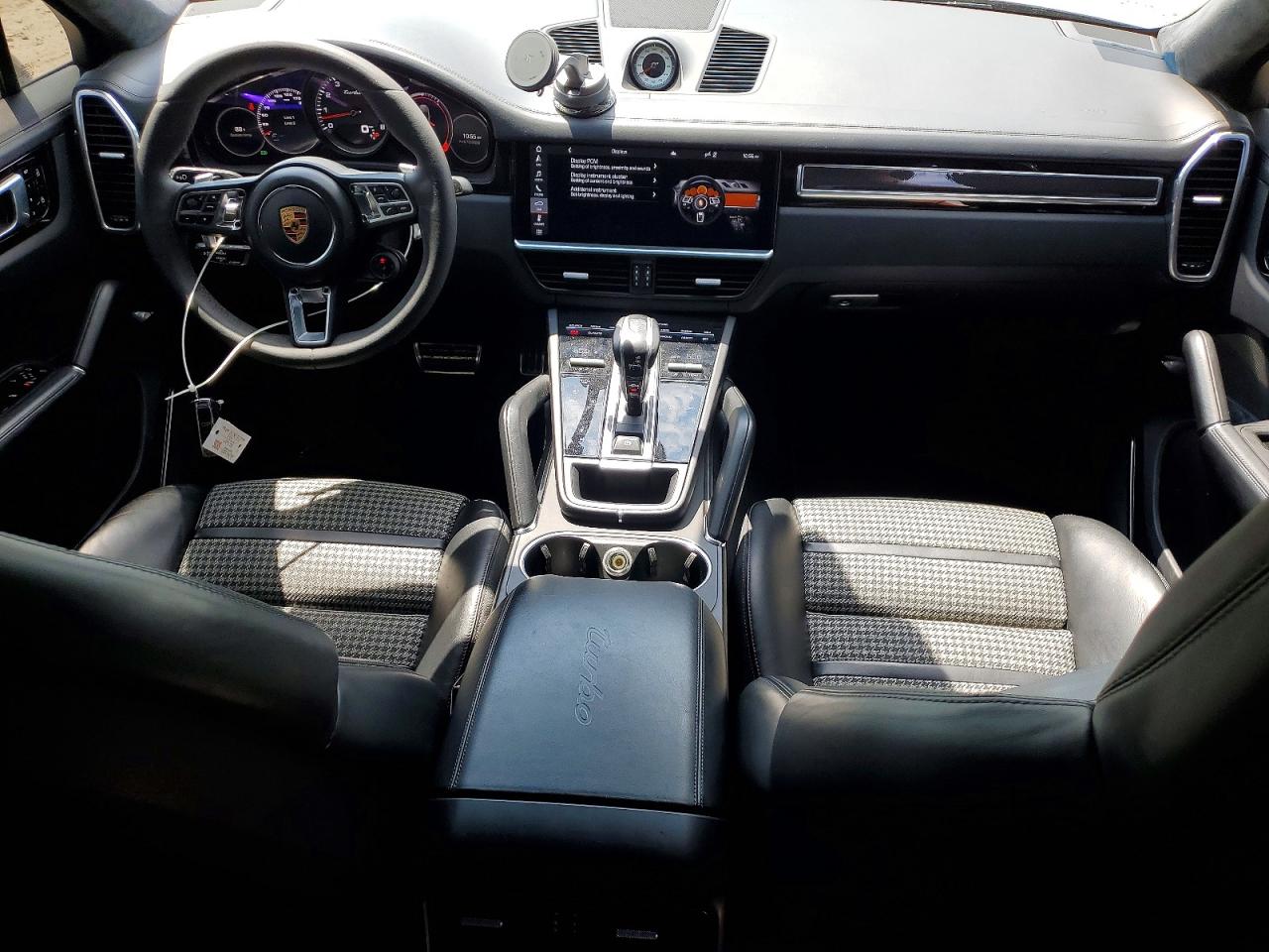 2020 Porsche Cayenne Turbo Coupe Gray vin: WP1BF2AY8LDA65570