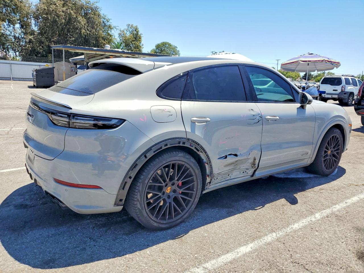 2021 Porsche Cayenne Gts Coupe Silver vin: WP1BG2AY8MDA49965