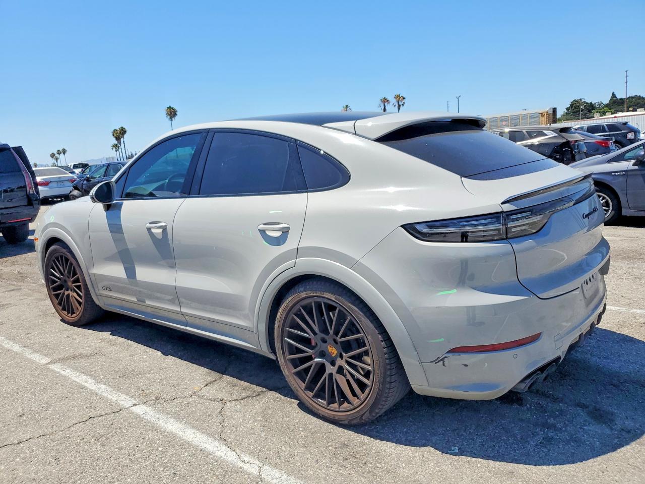 2021 Porsche Cayenne Gts Coupe Silver vin: WP1BG2AY8MDA49965