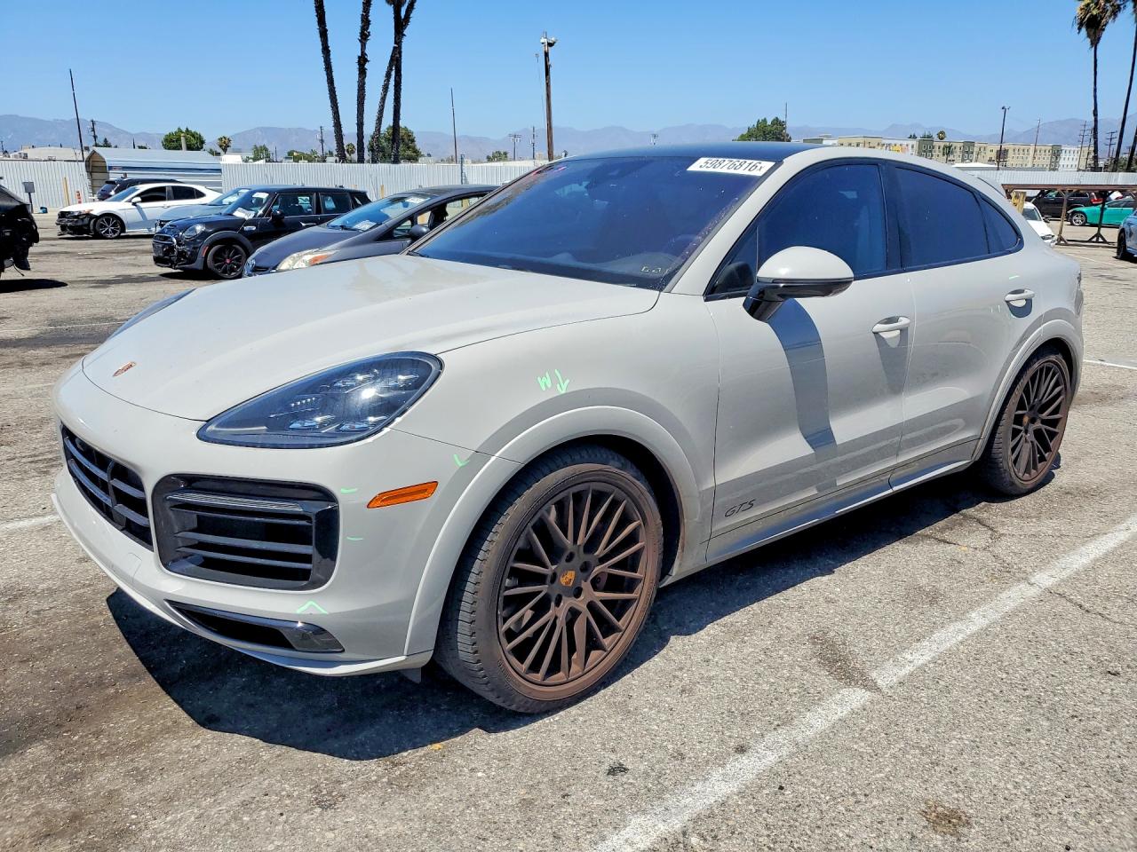2021 Porsche Cayenne Gts Coupe Silver vin: WP1BG2AY8MDA49965
