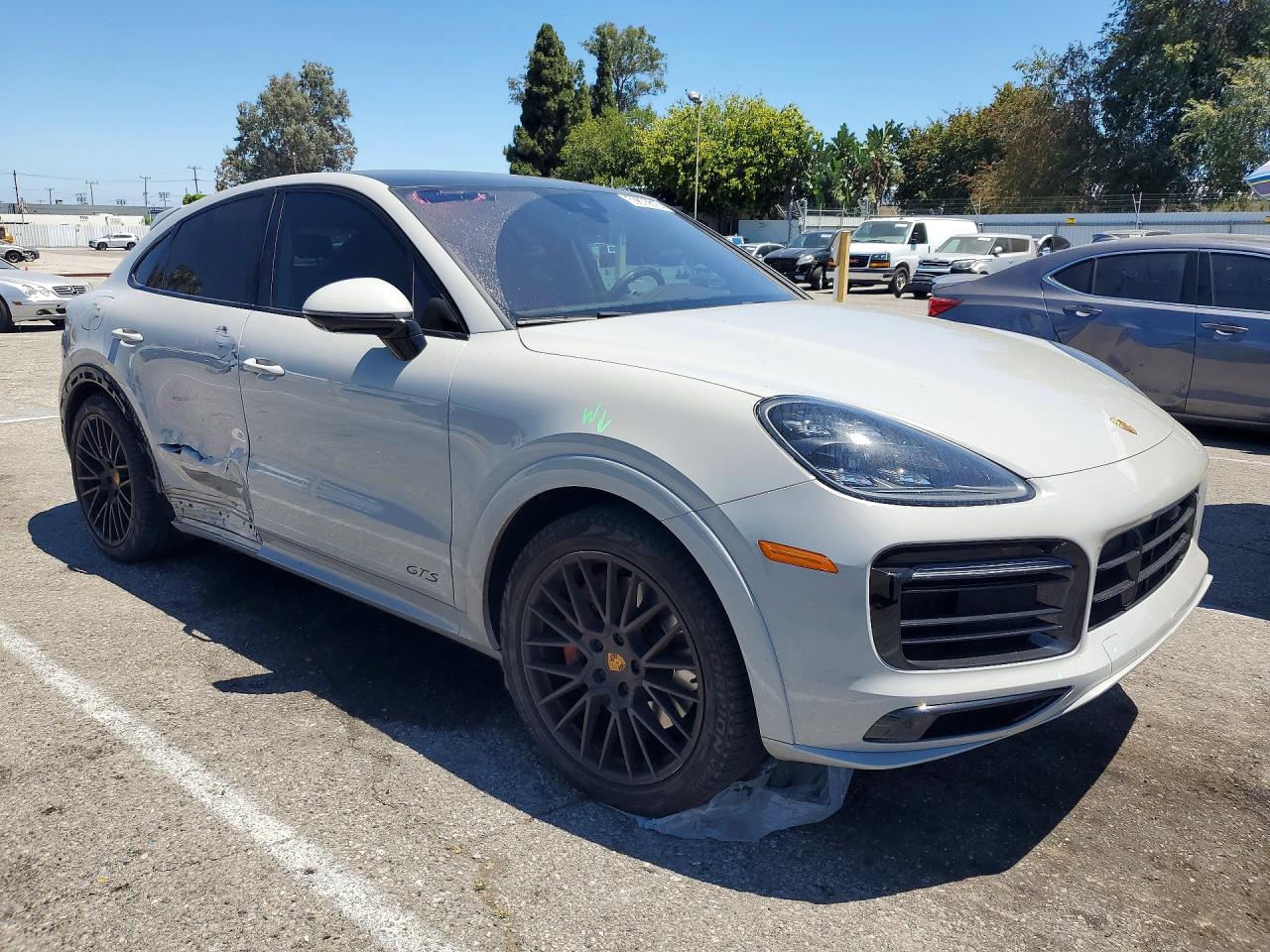2021 Porsche Cayenne Gts Coupe Silver vin: WP1BG2AY8MDA49965