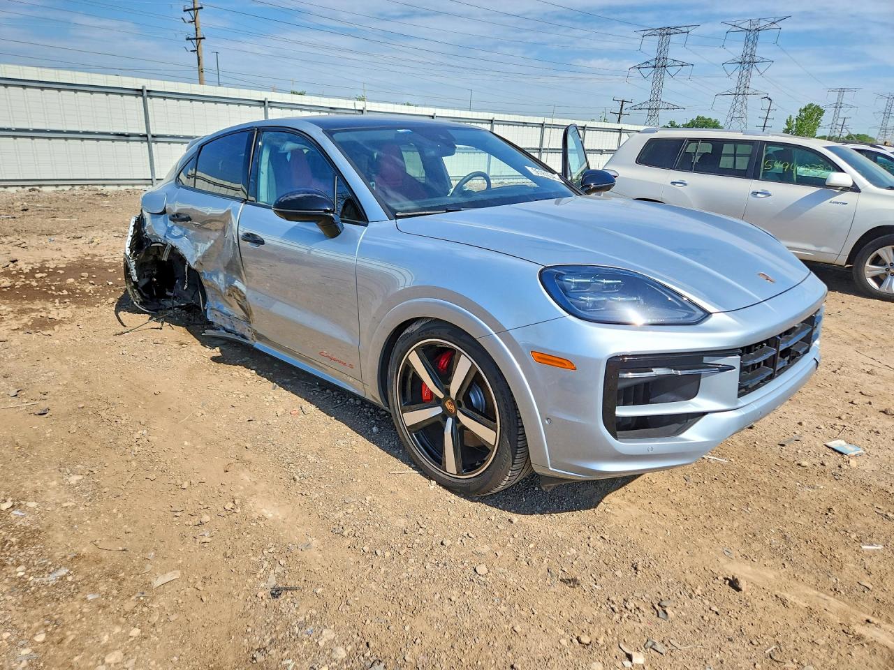2025 Porsche Cayenne S Coupe Silver vin: WP1BL2AY1SDA39724