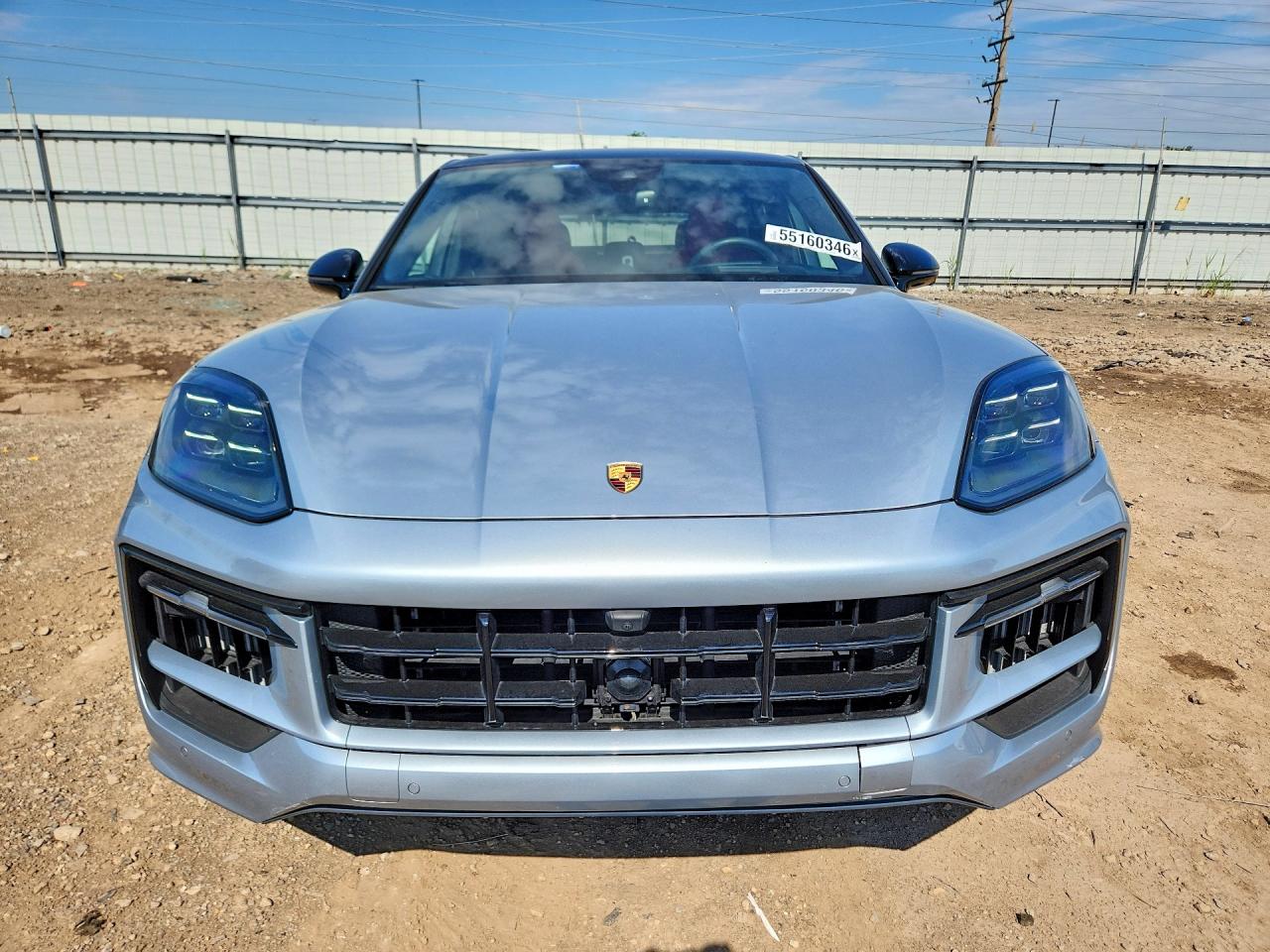 2025 Porsche Cayenne S Coupe Silver vin: WP1BL2AY1SDA39724