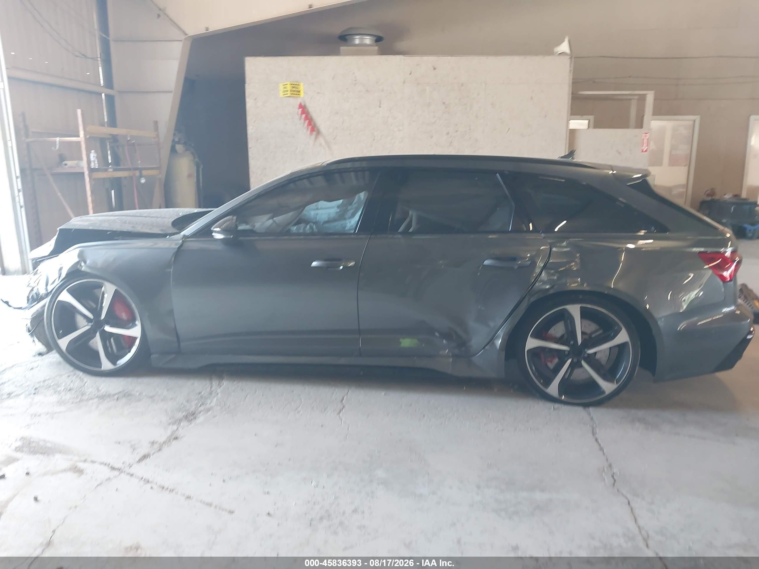 2021 Audi Rs 6 Avant Tfsi Quattro Tiptronic Black vin: WUA1CBF20MN905530