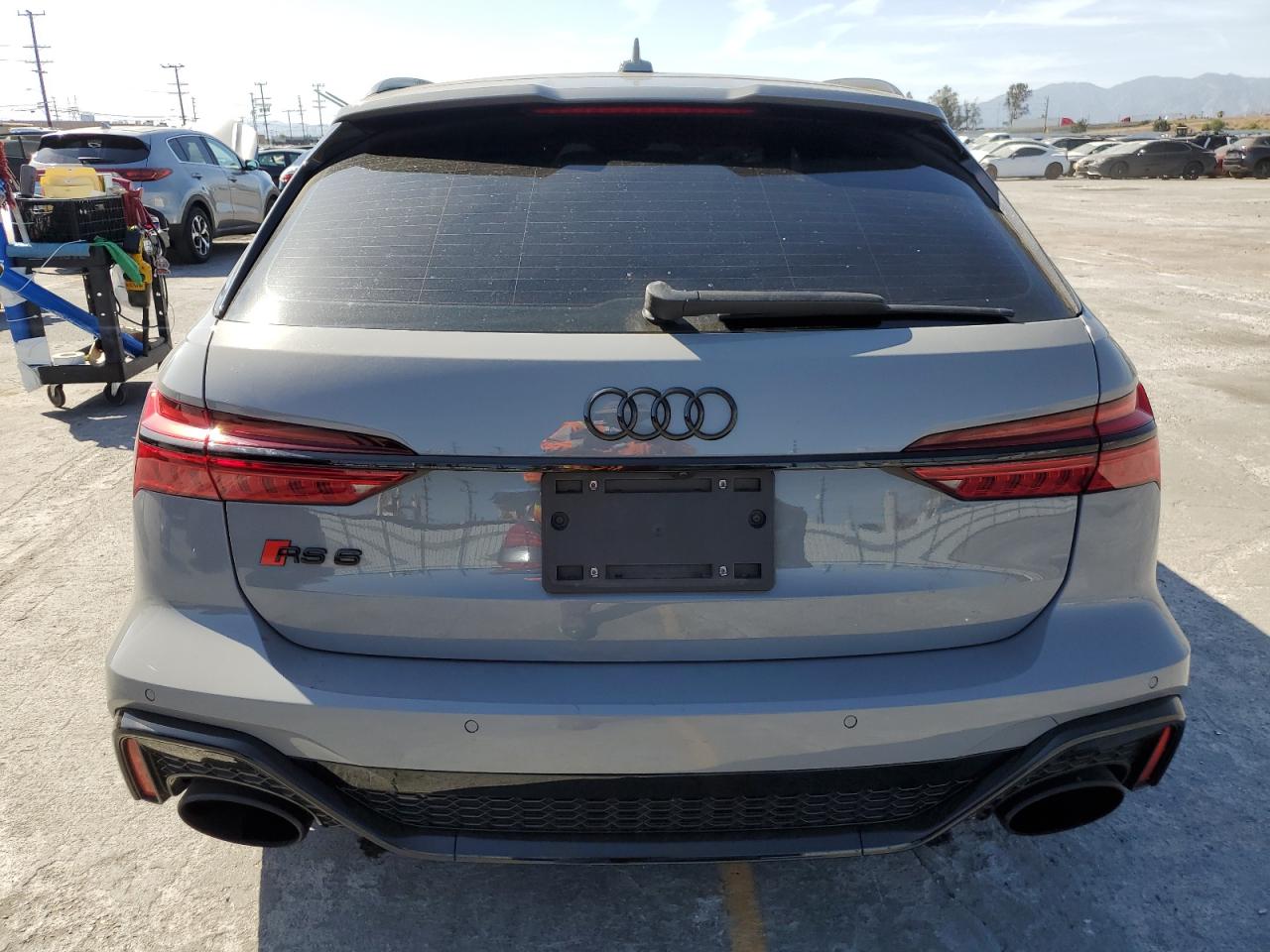 2021 Audi Rs6 Gray vin: WUA1CBF21MN908467