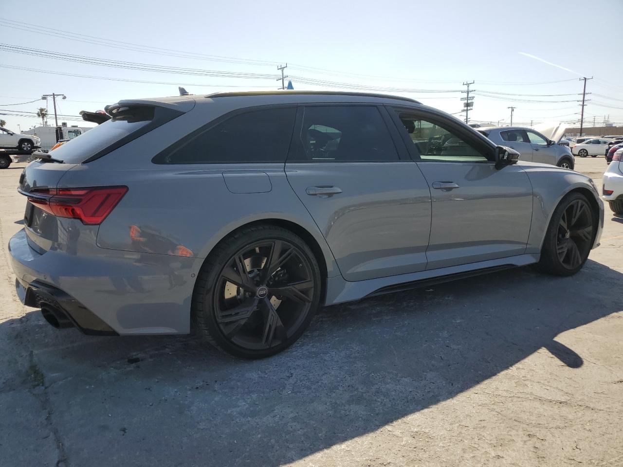 2021 Audi Rs6 Gray vin: WUA1CBF21MN908467