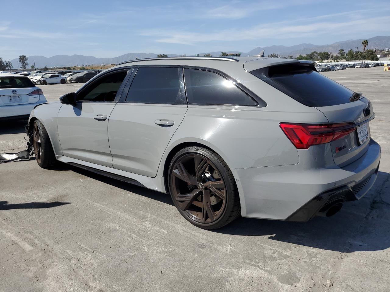 2021 Audi Rs6 Gray vin: WUA1CBF21MN908467