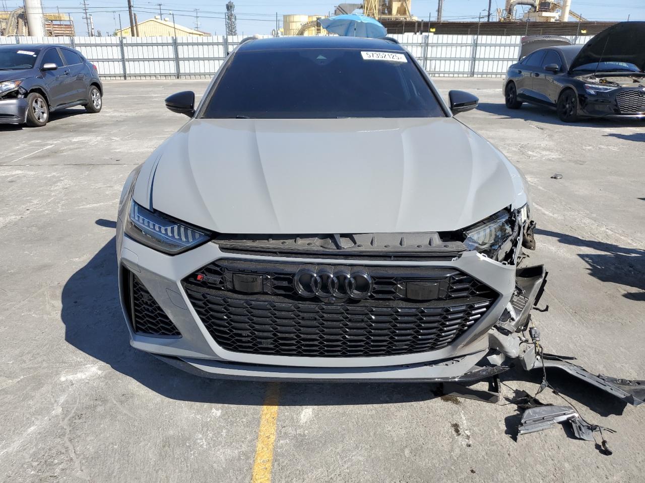 2021 Audi Rs6 Gray vin: WUA1CBF21MN908467