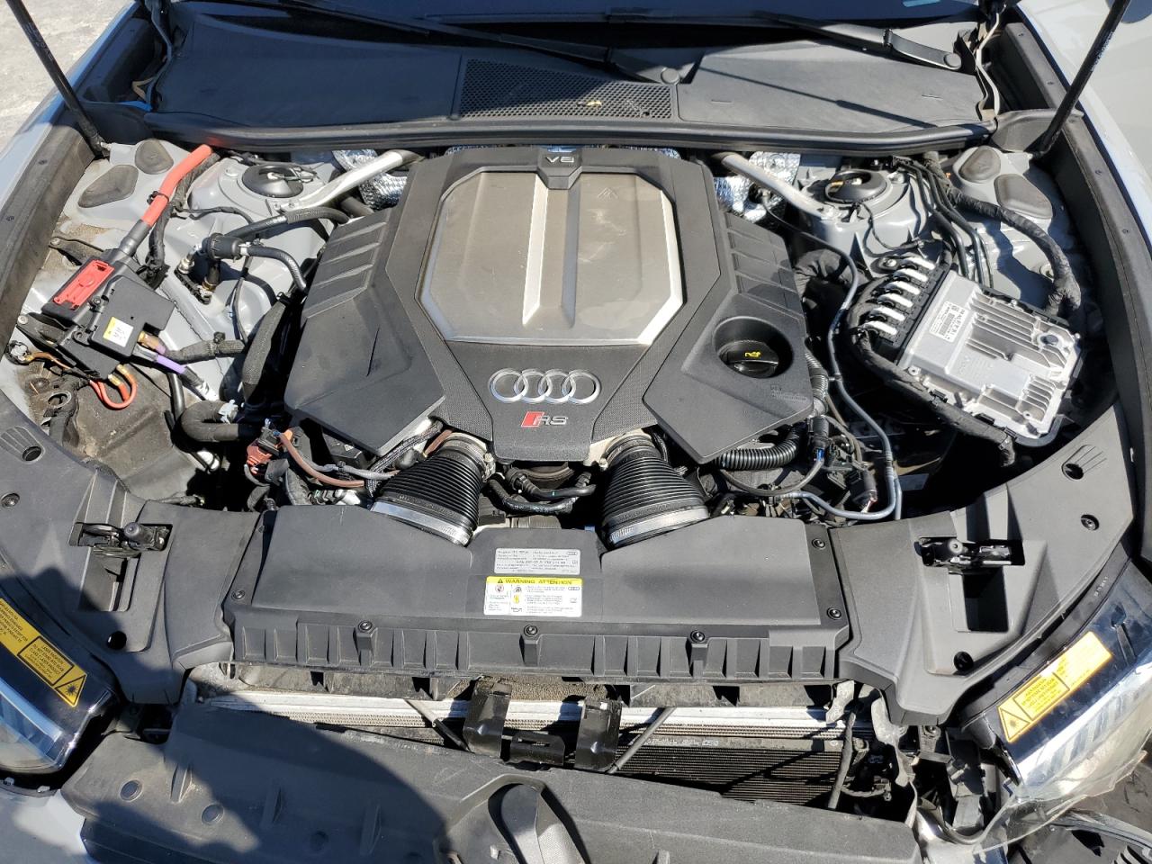 2021 Audi Rs6 Gray vin: WUA1CBF21MN908467