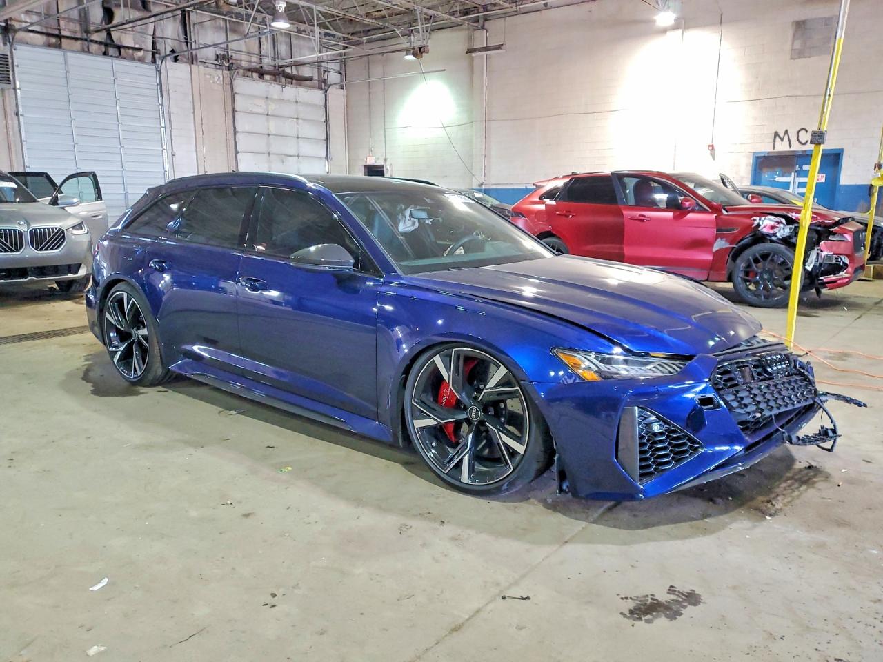 2021 Audi Rs6 Blue vin: WUA1CBF27MN901796