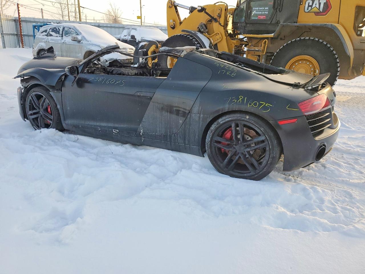 2015 Audi R8 4.2 Quattro Black vin: WUAAUAFG2FN000213