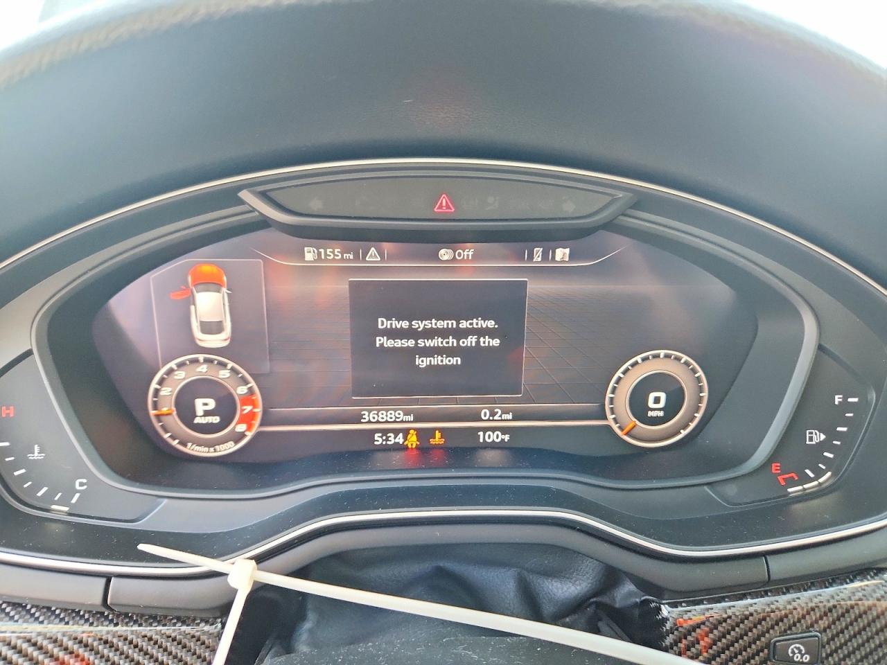 2019 Audi Rs5 Gray vin: WUABWCF50KA903292