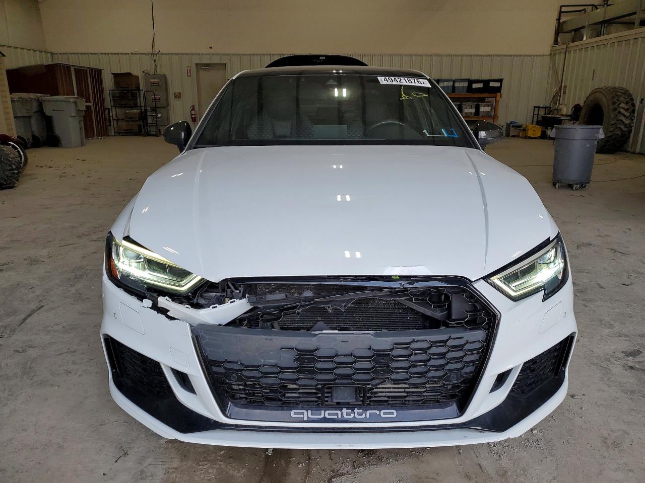 2019 Audi Rs3 White vin: WUABWGFF1KA904970