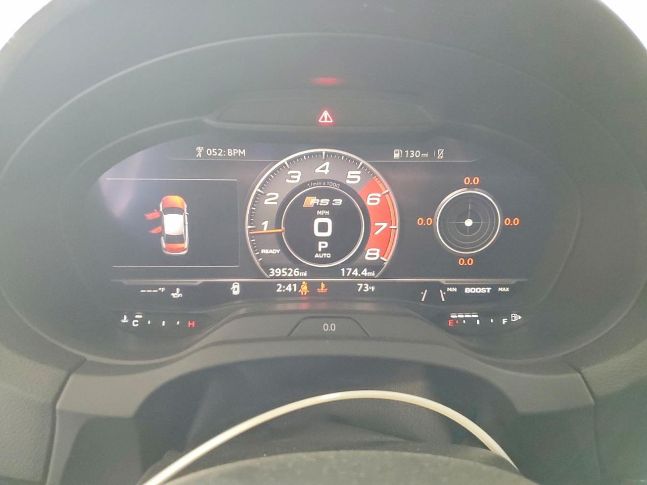 2019 Audi Rs3 White vin: WUABWGFF1KA904970