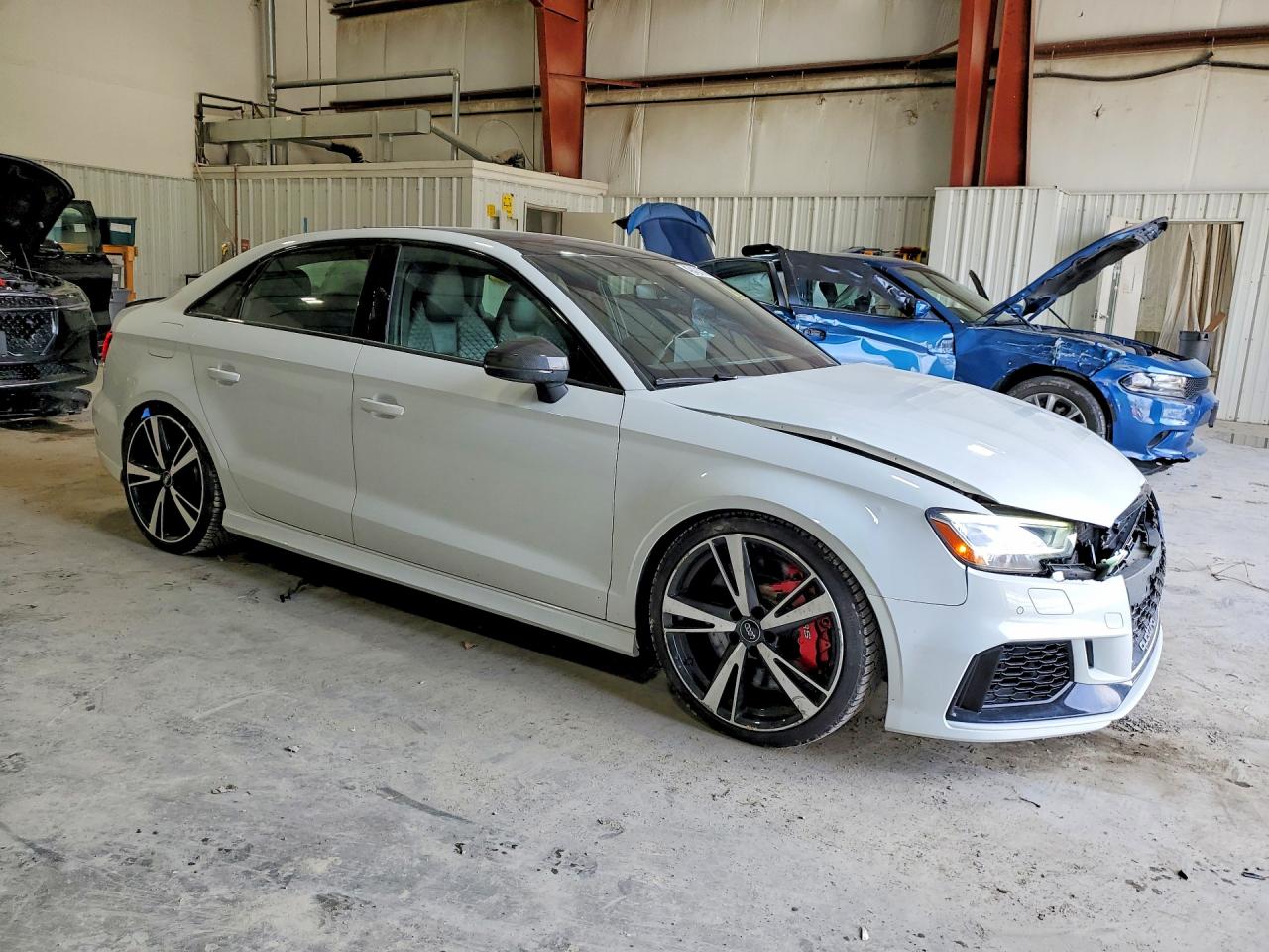 2019 Audi Rs3 White vin: WUABWGFF1KA904970