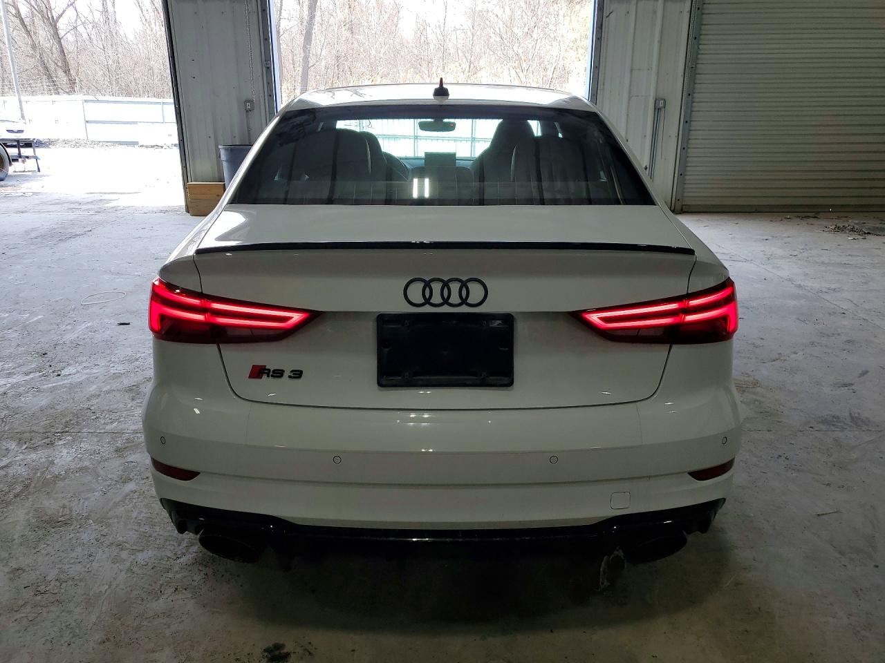 2019 Audi Rs3 White vin: WUABWGFF1KA904970