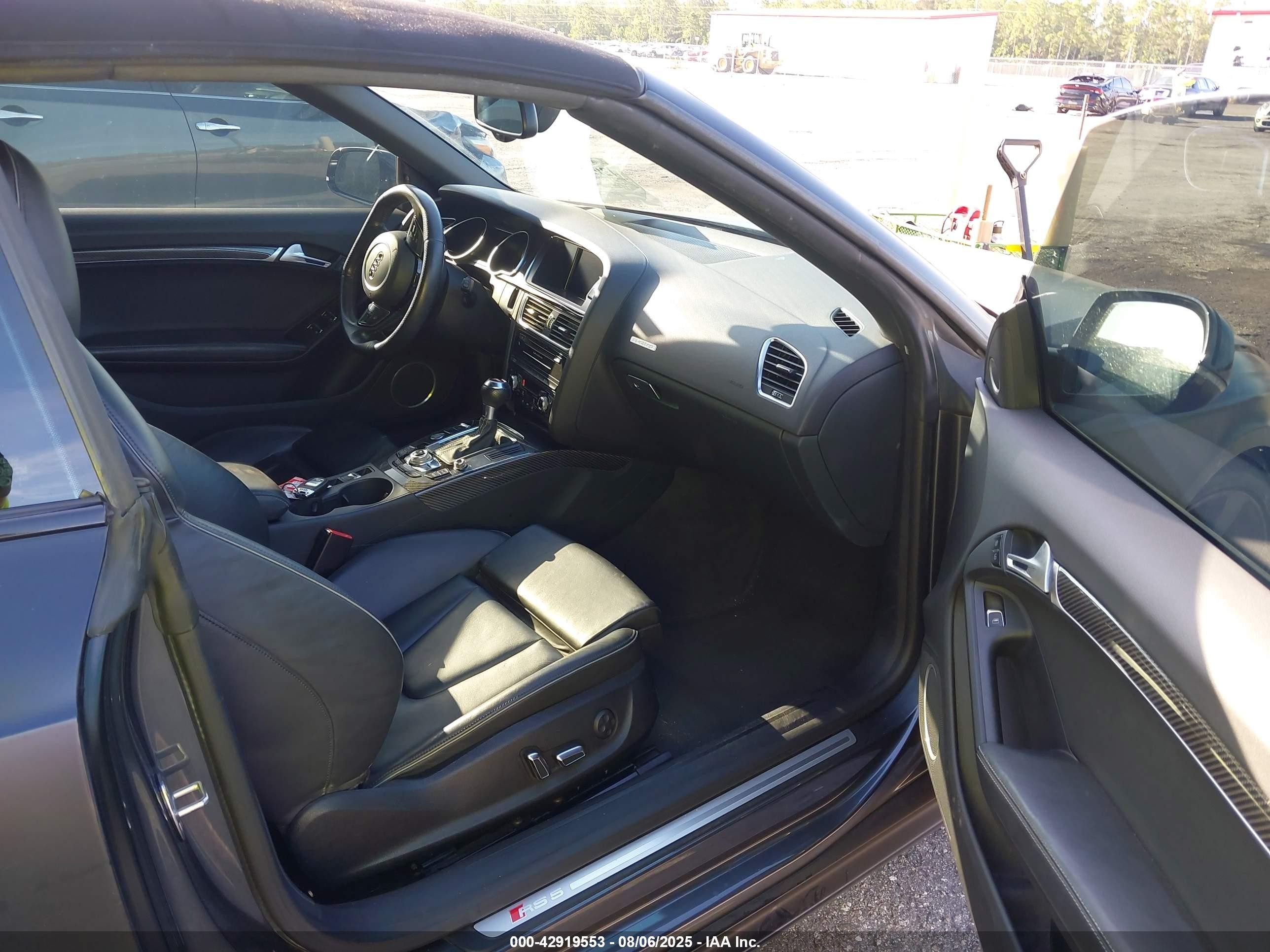 2014 Audi Rs 5 4.2 Black vin: WUAC6AFH0EN900344