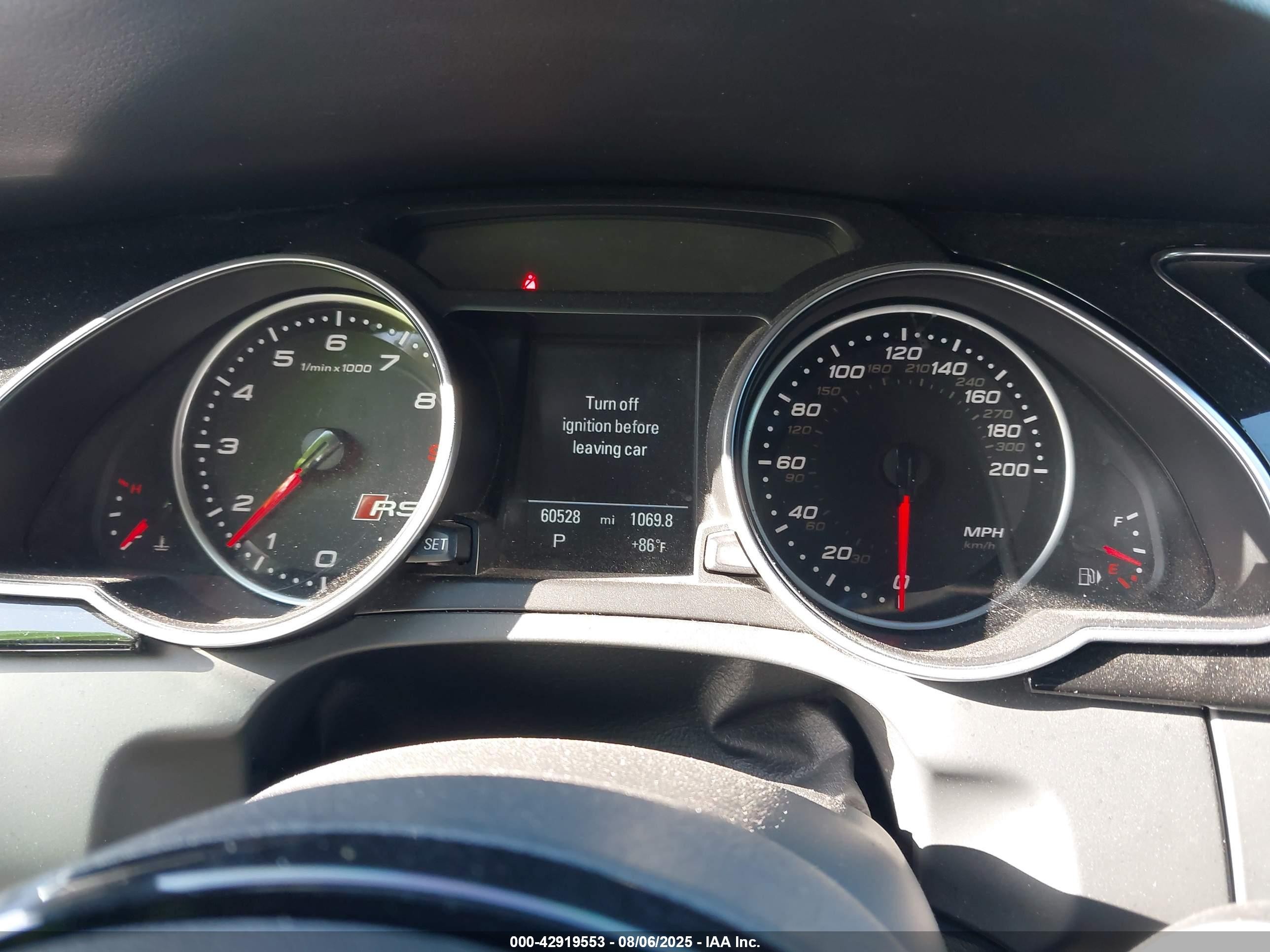 2014 Audi Rs 5 4.2 Black vin: WUAC6AFH0EN900344
