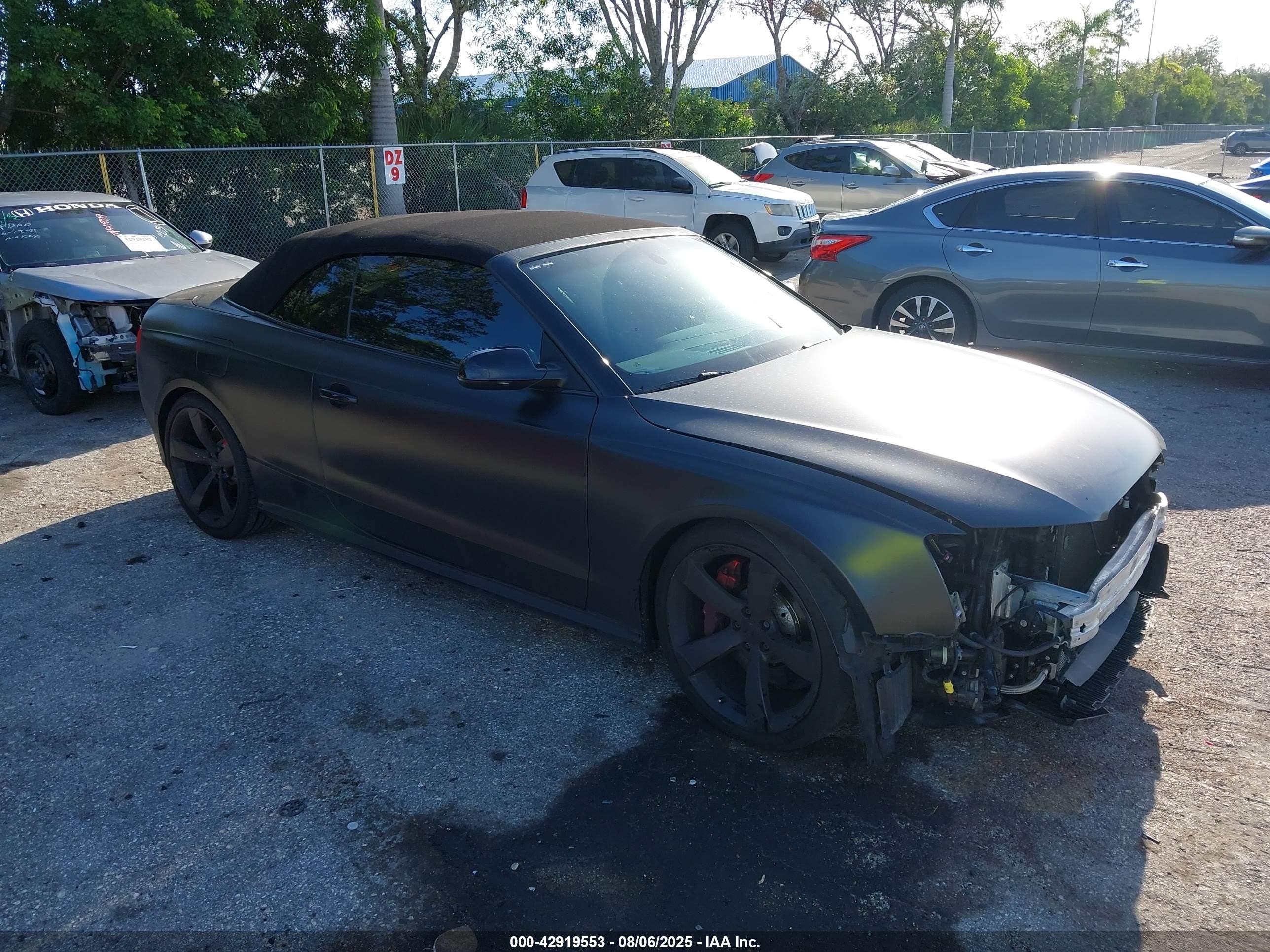 2014 Audi Rs 5 4.2 Black vin: WUAC6AFH0EN900344
