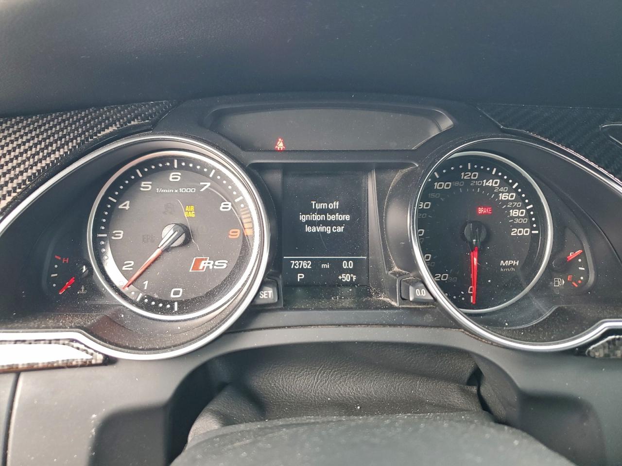 2014 Audi Rs5 Silver vin: WUAC6AFH2EN900443