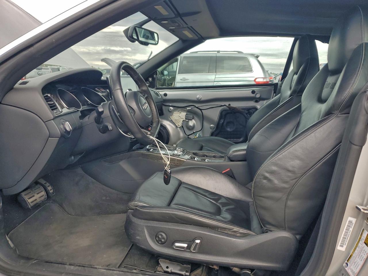 2014 Audi Rs5 Silver vin: WUAC6AFH2EN900443