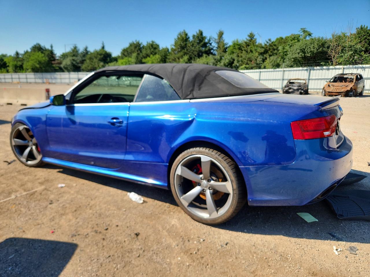 2014 Audi Rs5 Blue vin: WUAC6AFH2EN900524