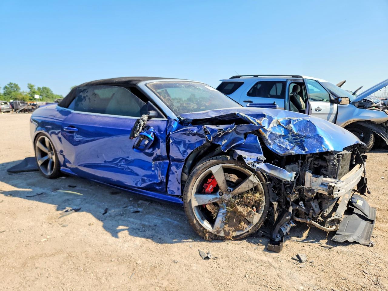 2014 Audi Rs5 Blue vin: WUAC6AFH2EN900524
