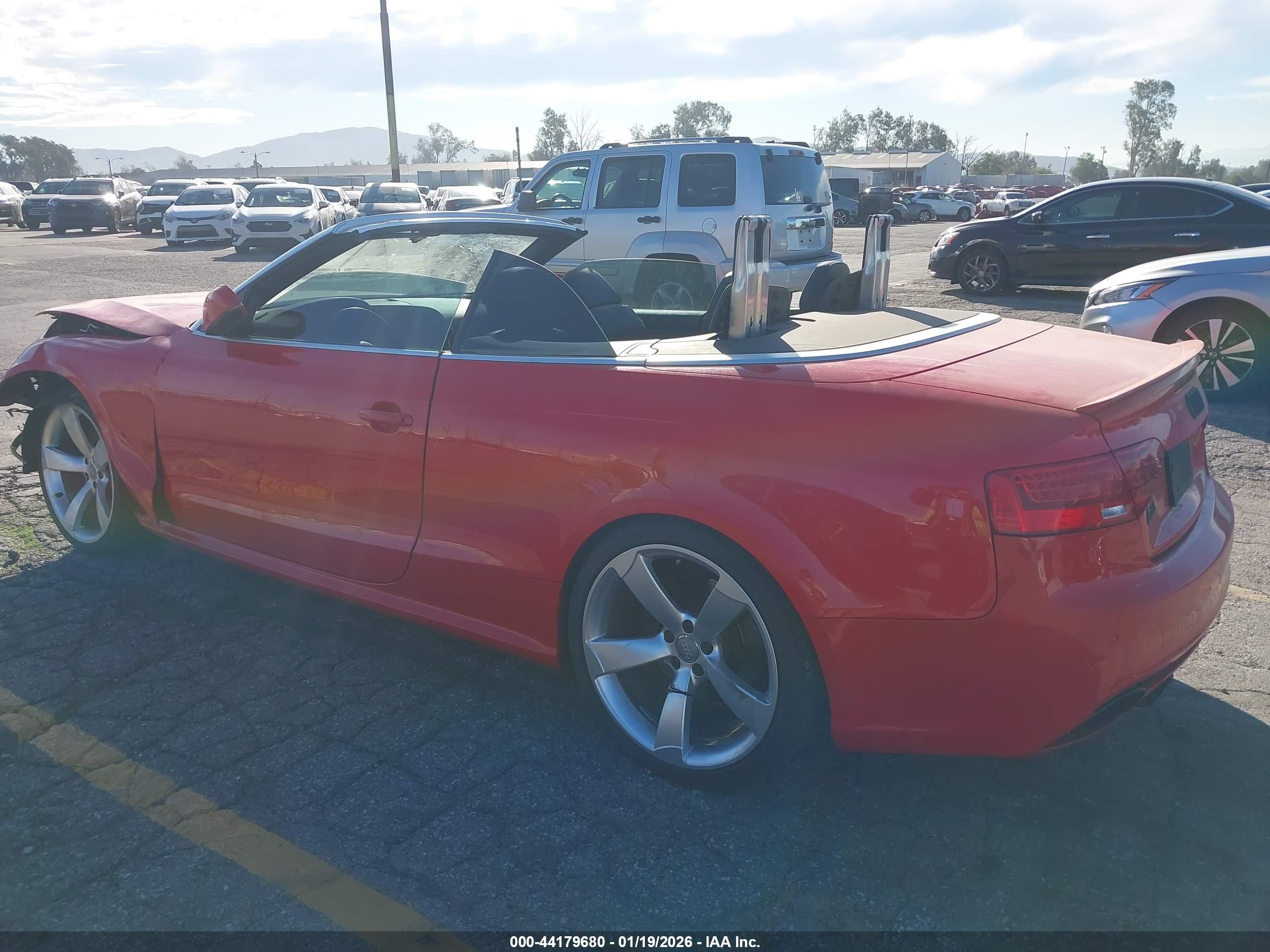 2014 Audi Rs 5 4.2 Red vin: WUAC6AFH2EN901060