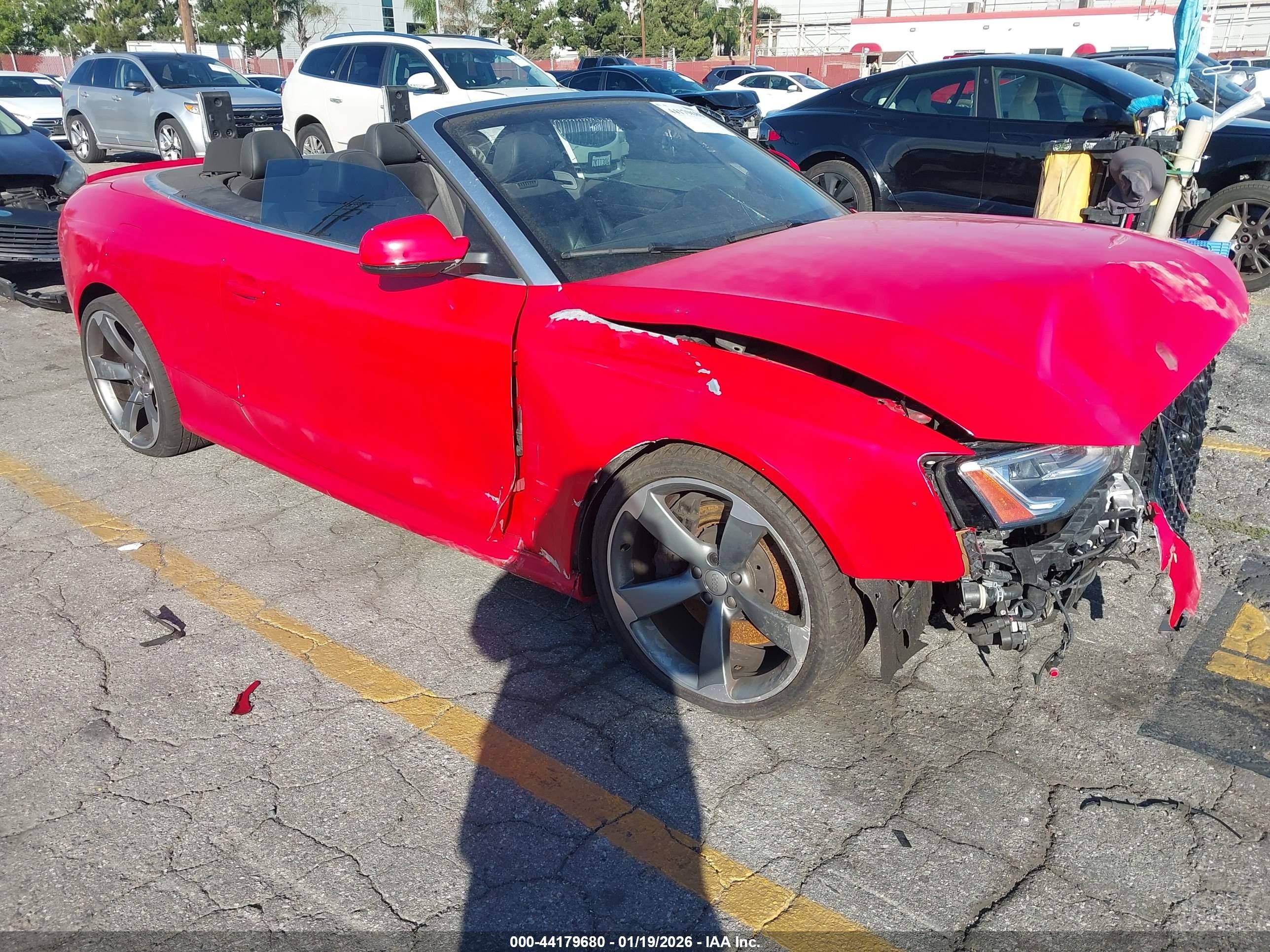 2014 Audi Rs 5 4.2 Red vin: WUAC6AFH2EN901060