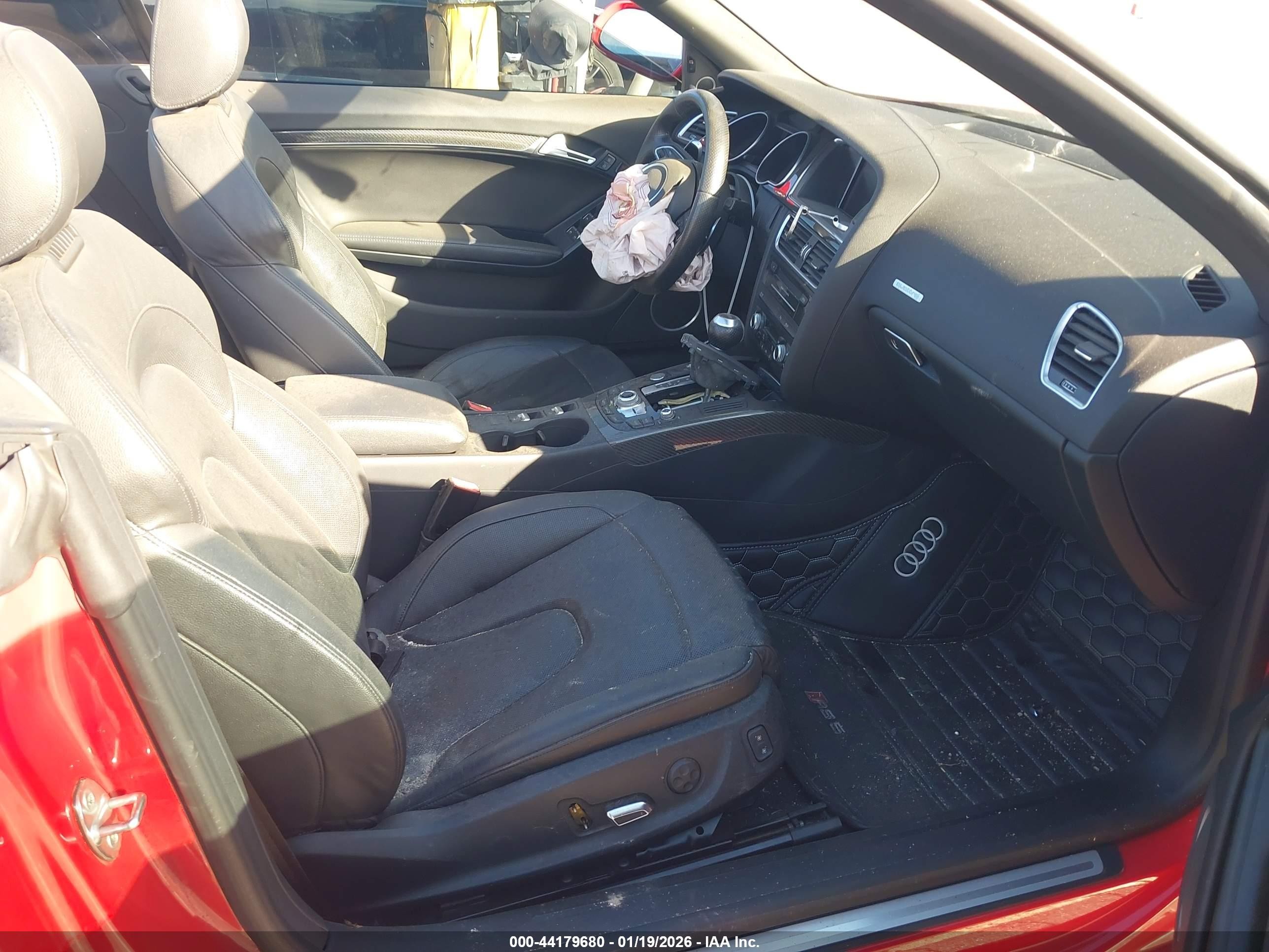 2014 Audi Rs 5 4.2 Red vin: WUAC6AFH2EN901060