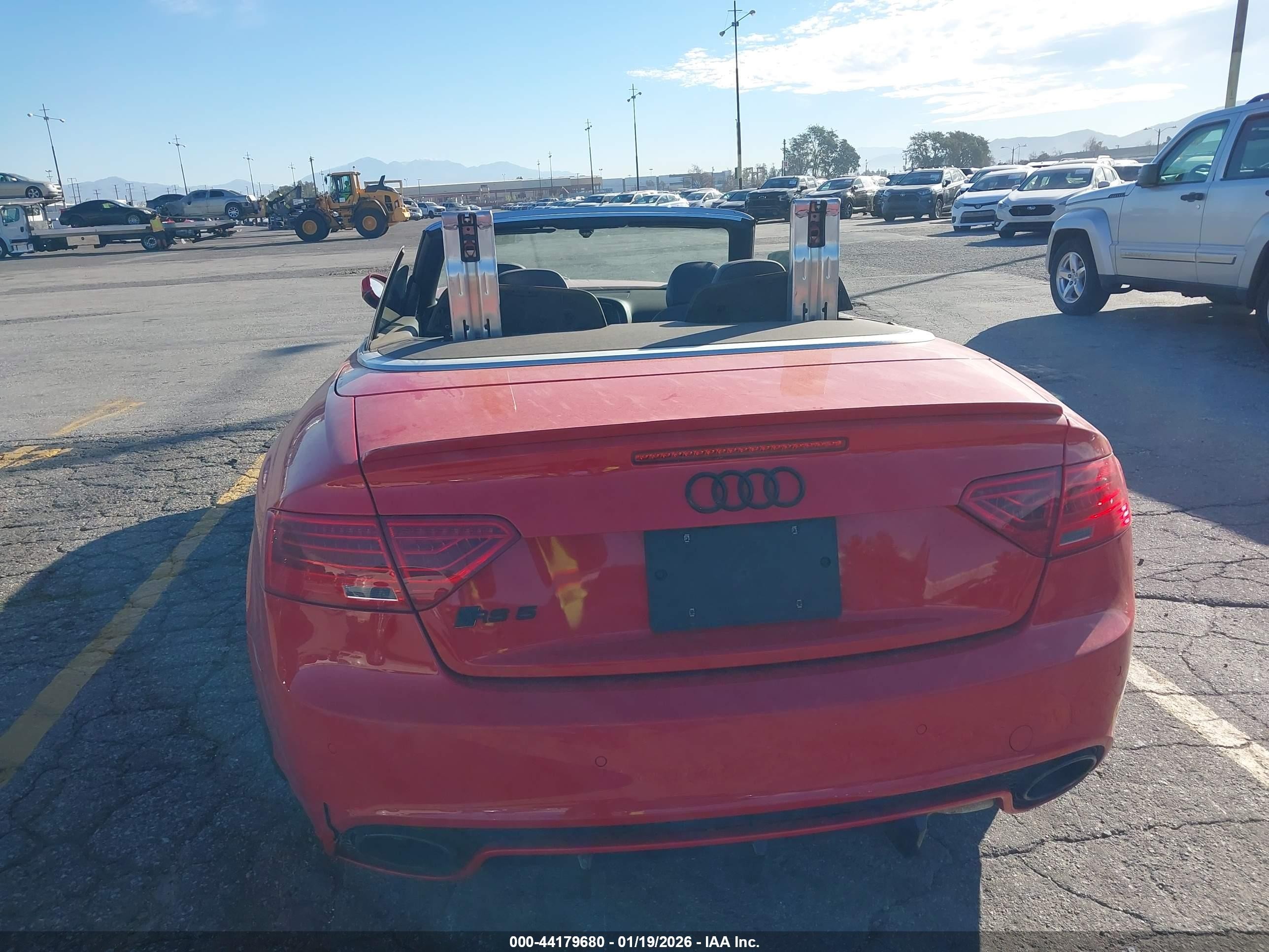 2014 Audi Rs 5 4.2 Red vin: WUAC6AFH2EN901060