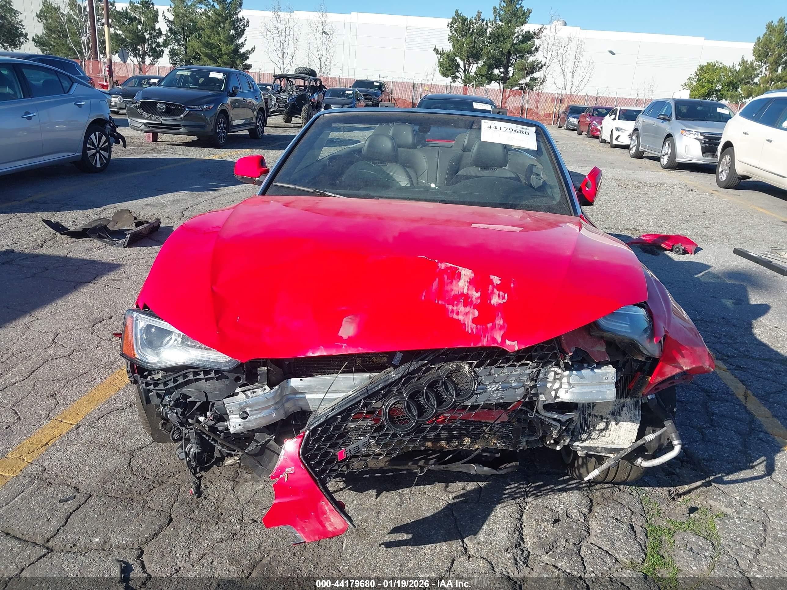 2014 Audi Rs 5 4.2 Red vin: WUAC6AFH2EN901060