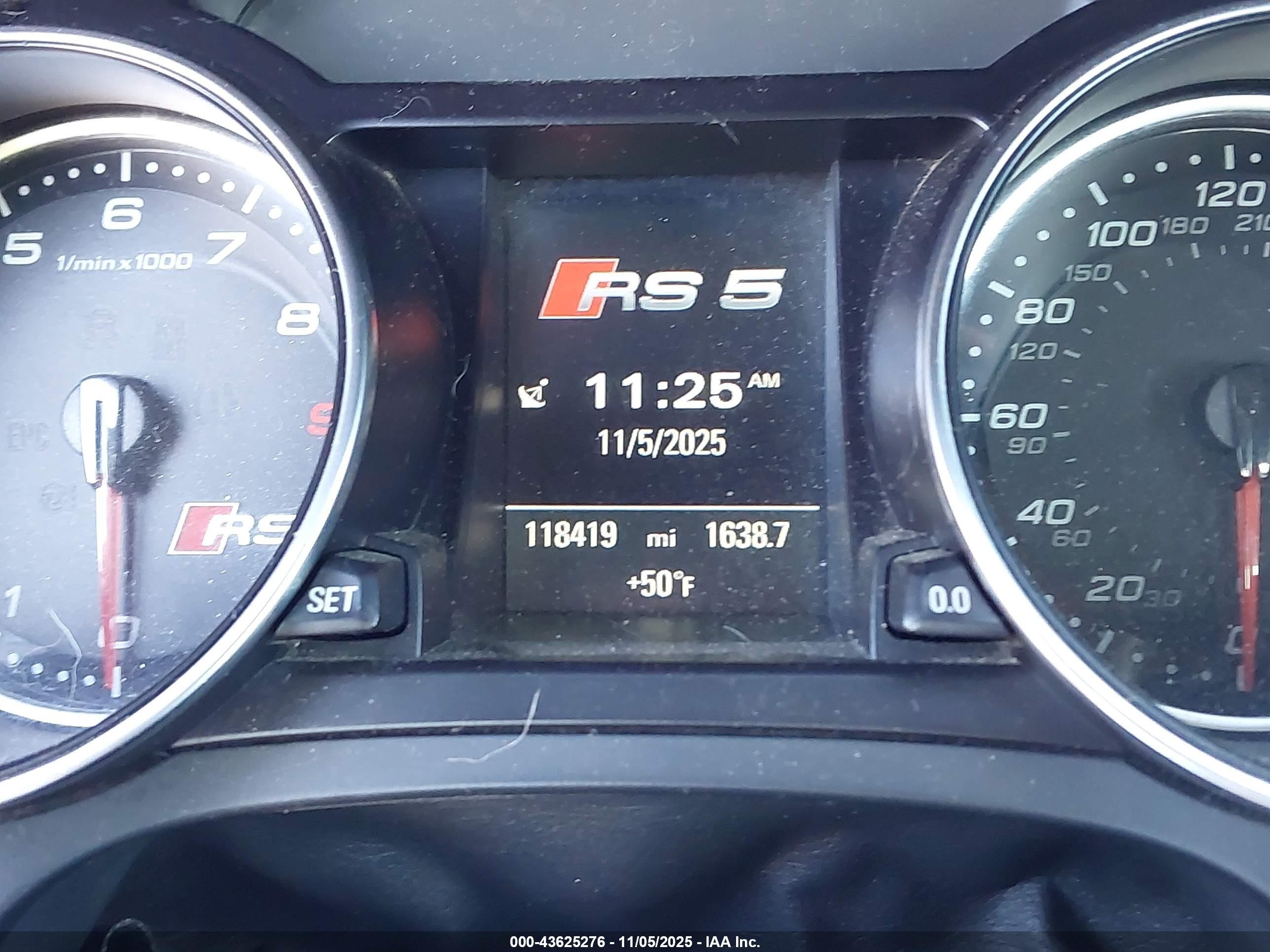 2014 Audi Rs 5 4.2 Black vin: WUAC6AFH5EN900162