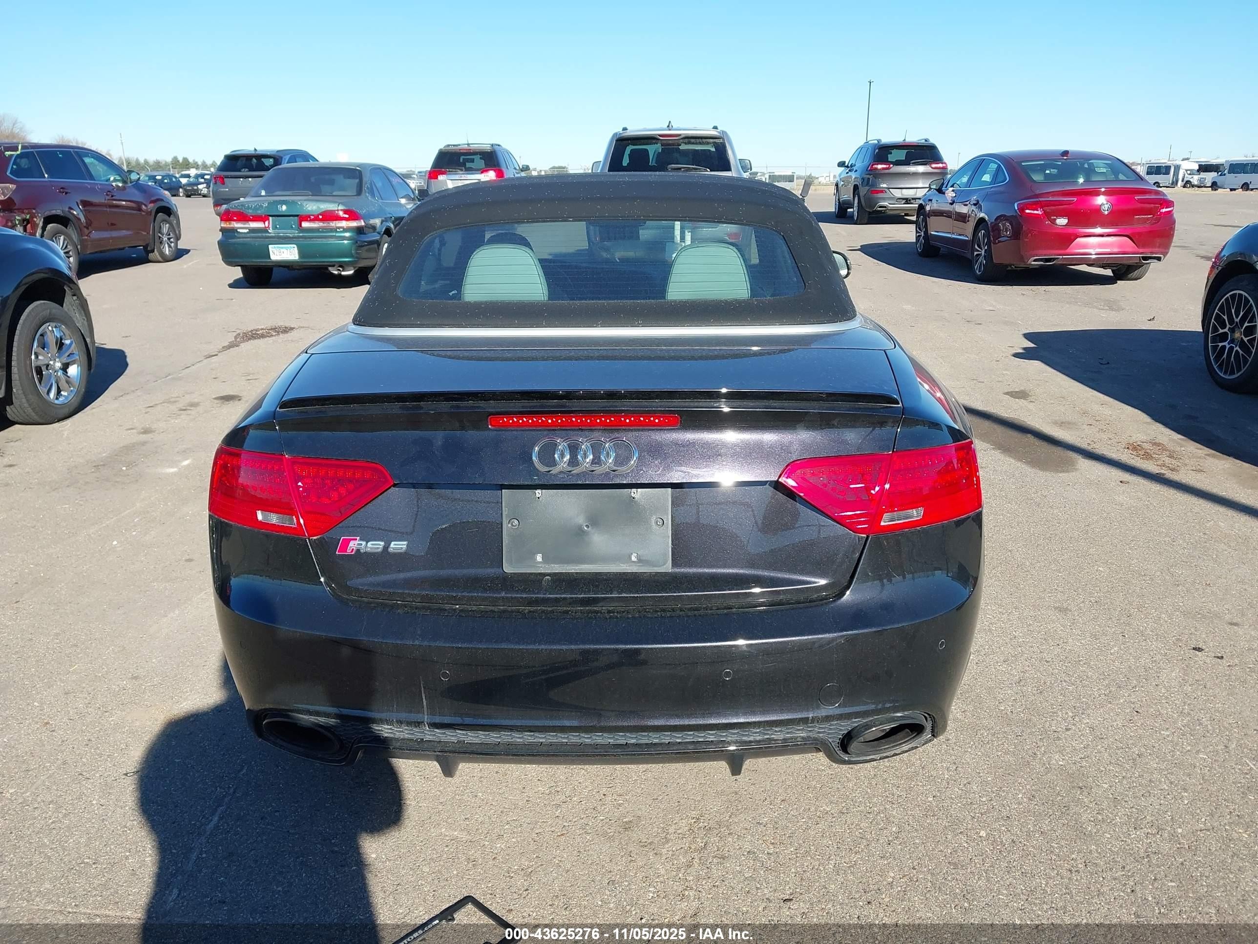 2014 Audi Rs 5 4.2 Black vin: WUAC6AFH5EN900162