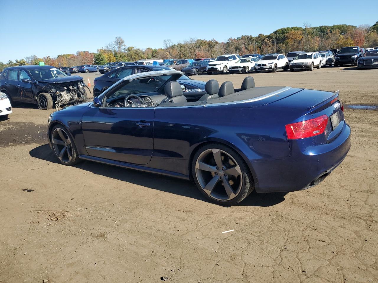 2014 Audi Rs5 Blue vin: WUAC6AFH5EN900839