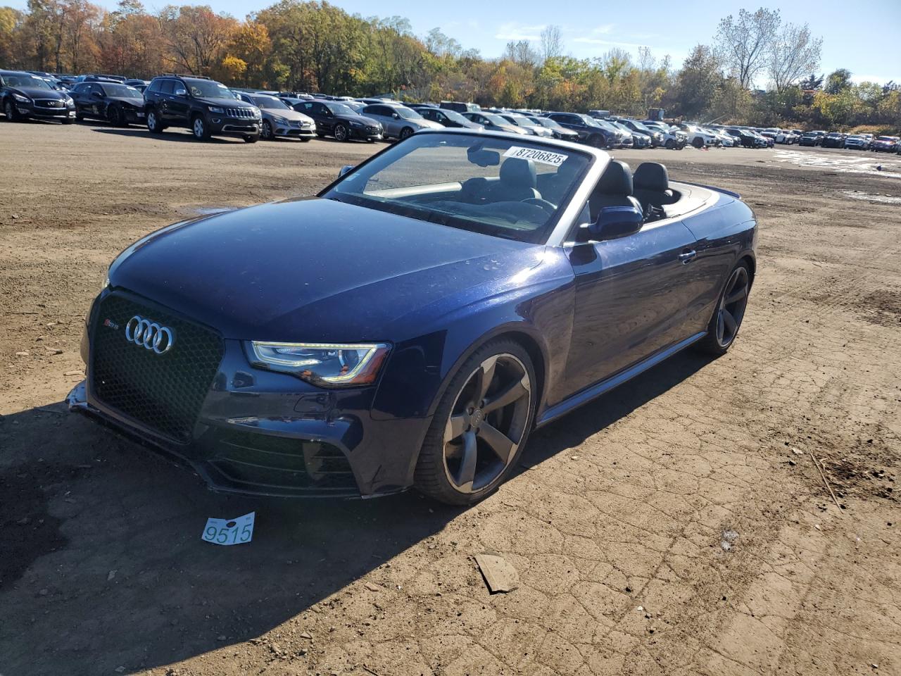 2014 Audi Rs5 Blue vin: WUAC6AFH5EN900839