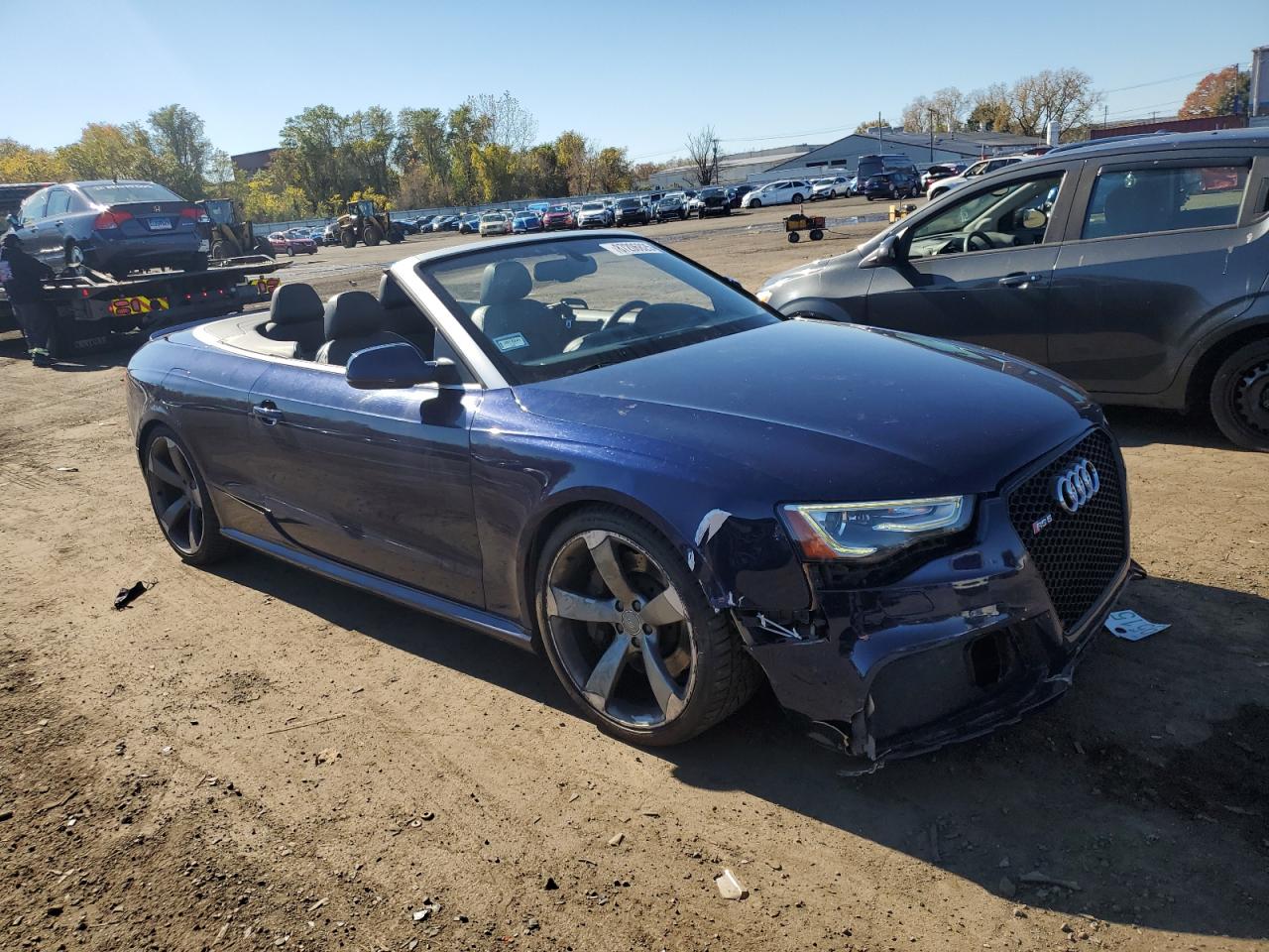 2014 Audi Rs5 Blue vin: WUAC6AFH5EN900839