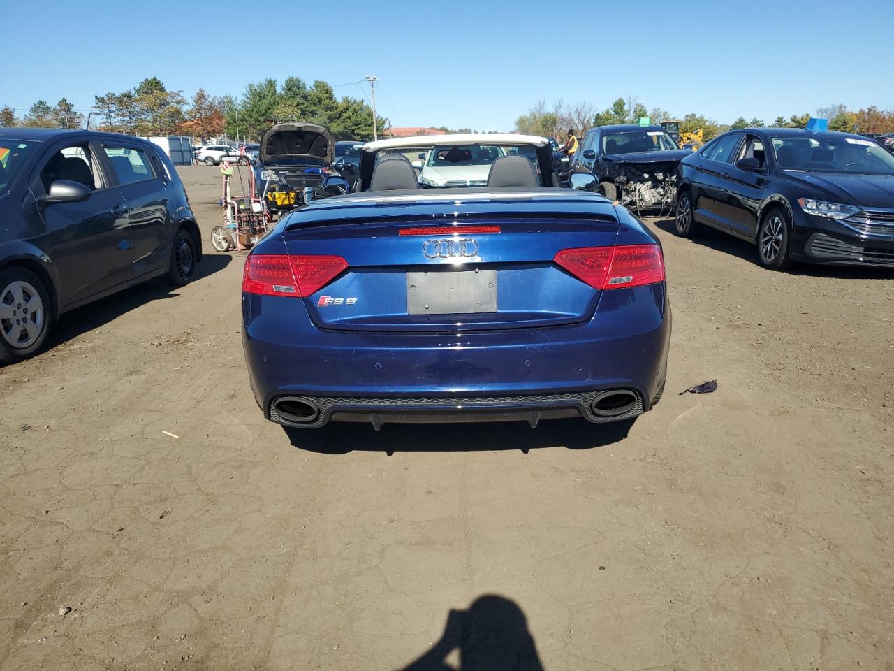 2014 Audi Rs5 Blue vin: WUAC6AFH5EN900839