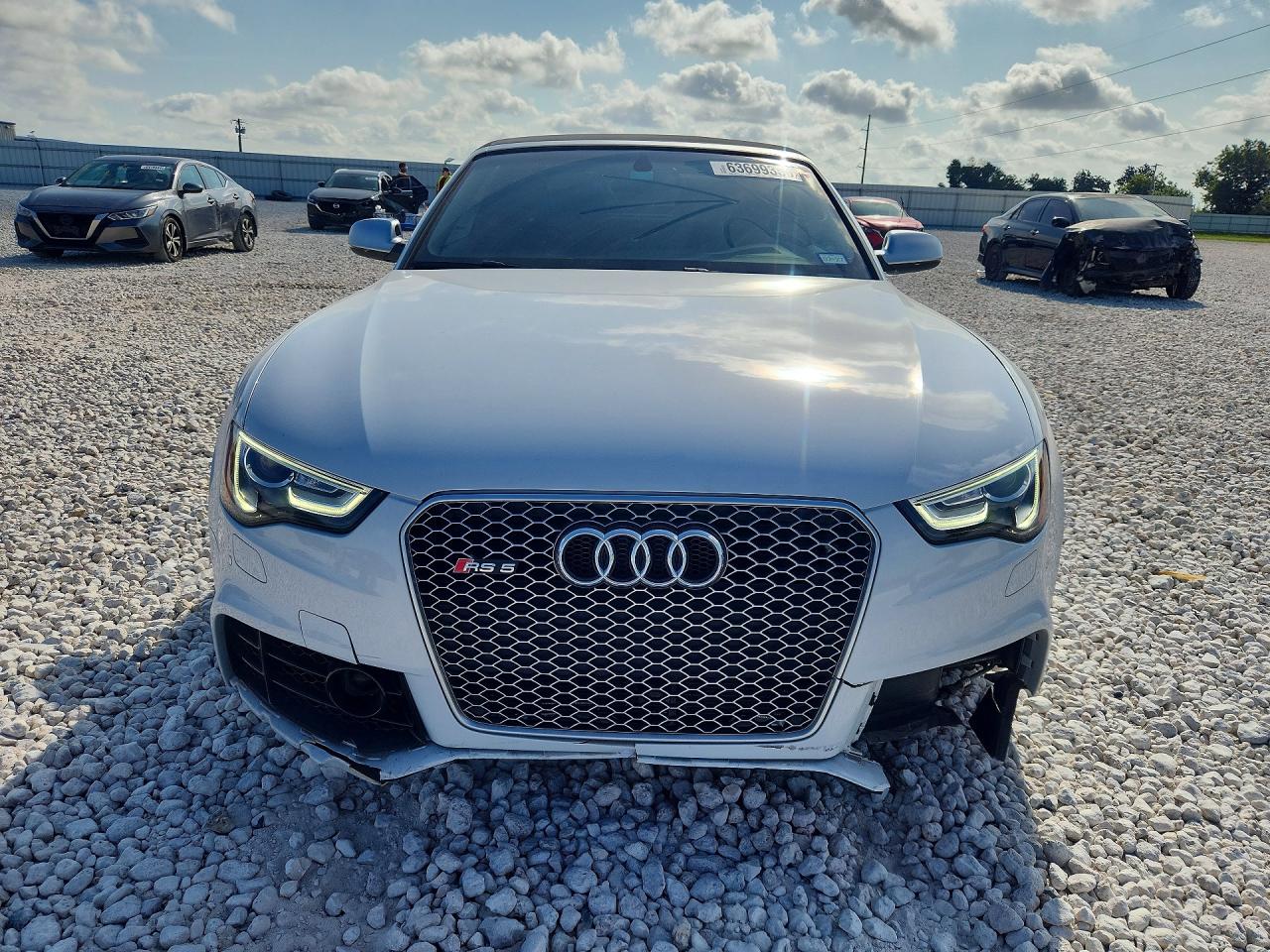 2013 Audi Rs5 Gray vin: WUAC6AFHXDN900723