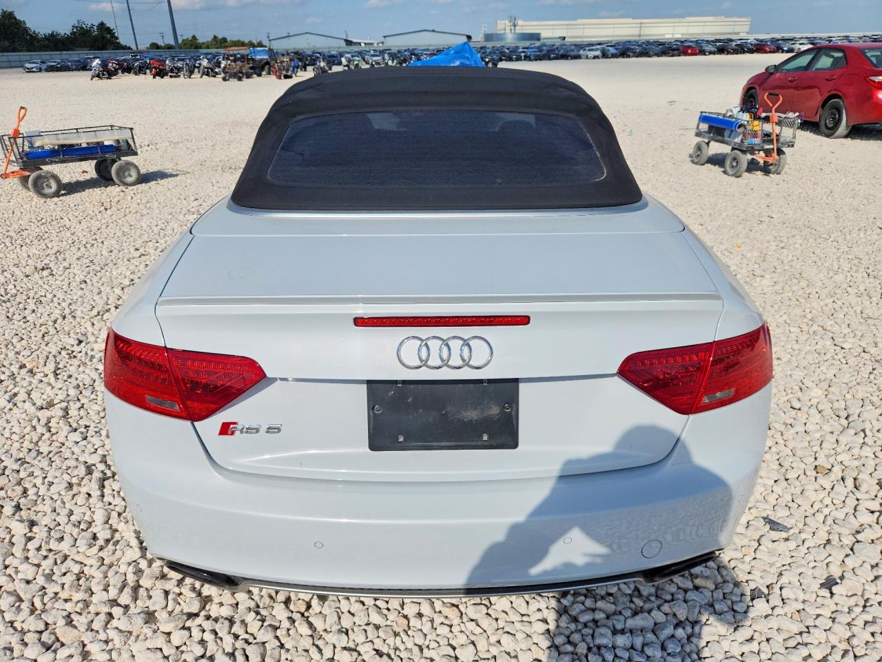2013 Audi Rs5 Gray vin: WUAC6AFHXDN900723