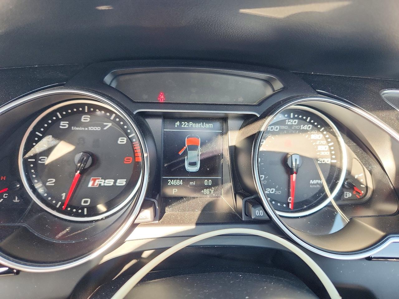 2013 Audi Rs5 Gray vin: WUAC6AFHXDN900723