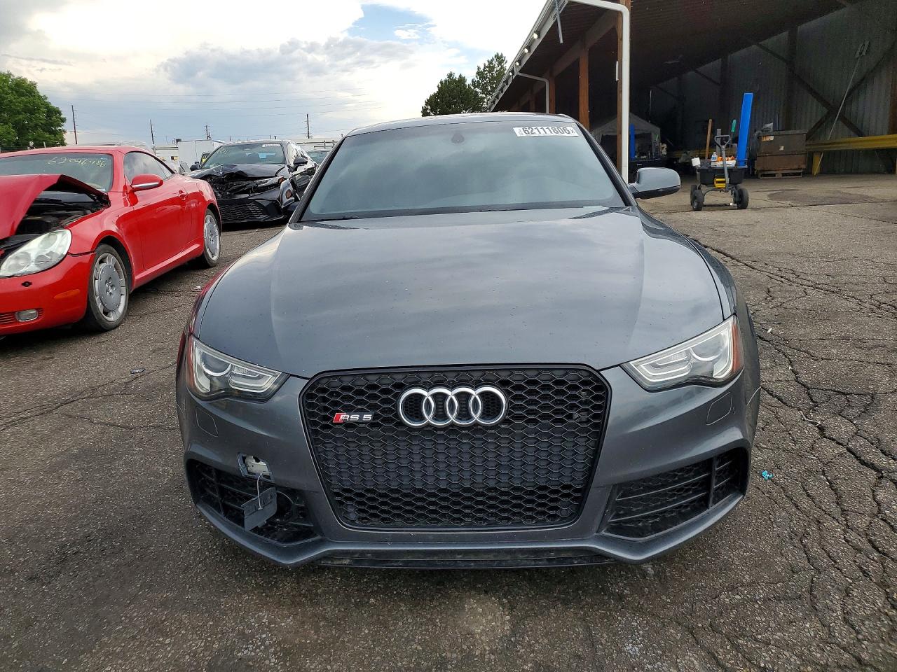 2013 Audi Rs5 Gray vin: WUAC6AFR0DA901346