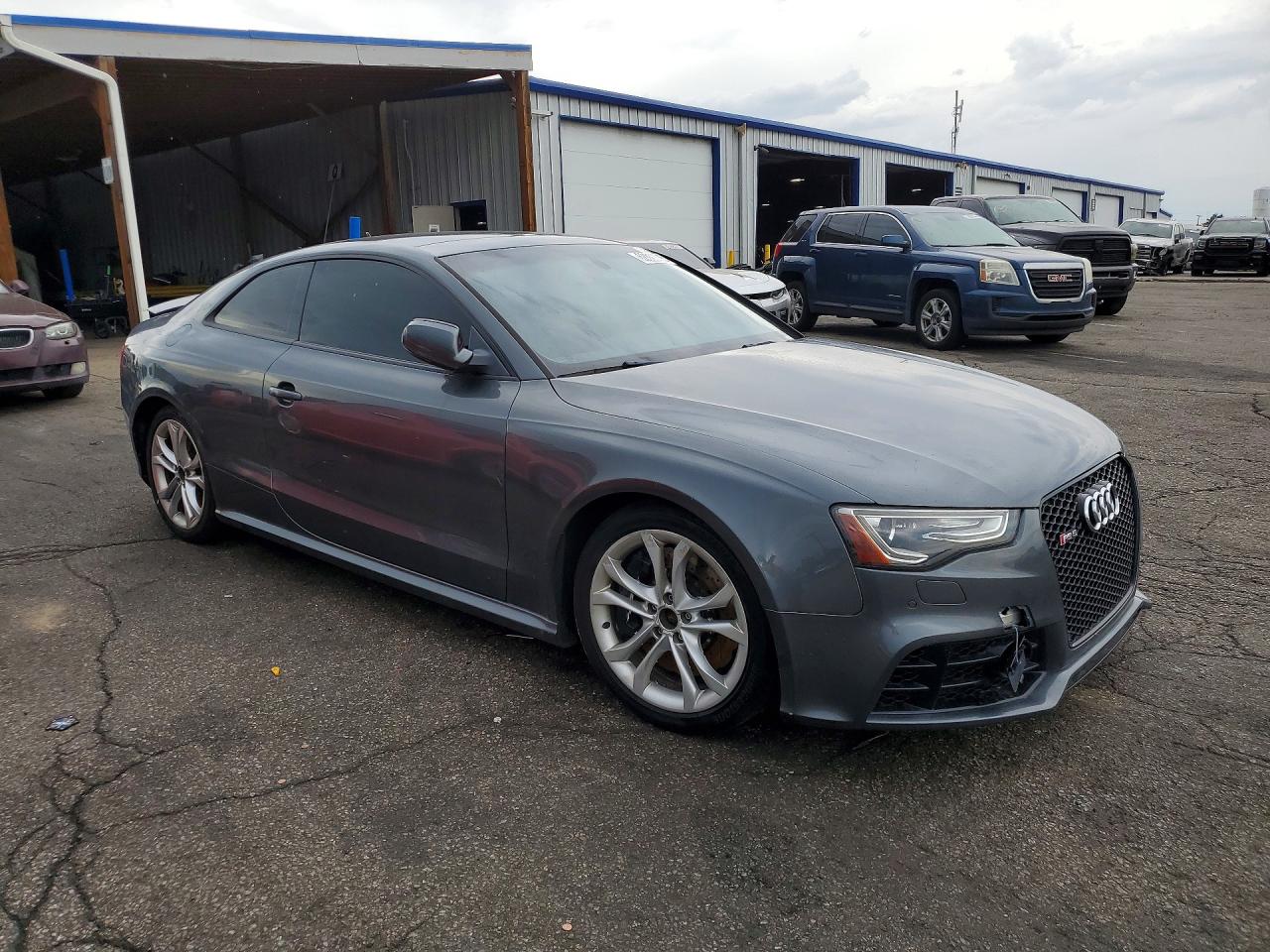 2013 Audi Rs5 Gray vin: WUAC6AFR0DA901346