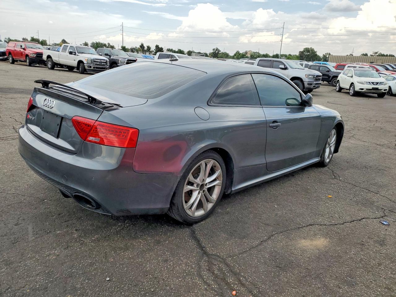 2013 Audi Rs5 Gray vin: WUAC6AFR0DA901346