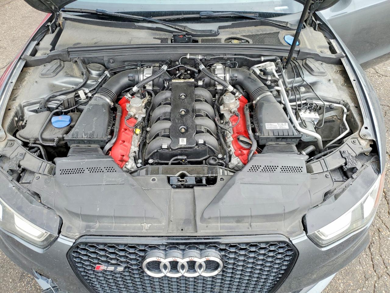 2013 Audi Rs5 Gray vin: WUAC6AFR0DA901346