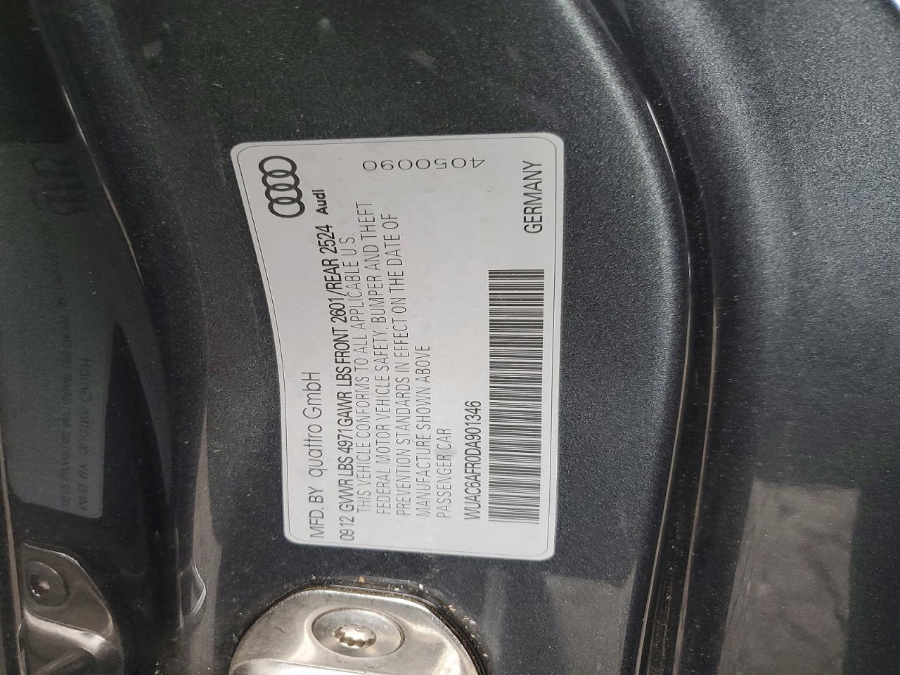 2013 Audi Rs5 Gray vin: WUAC6AFR0DA901346
