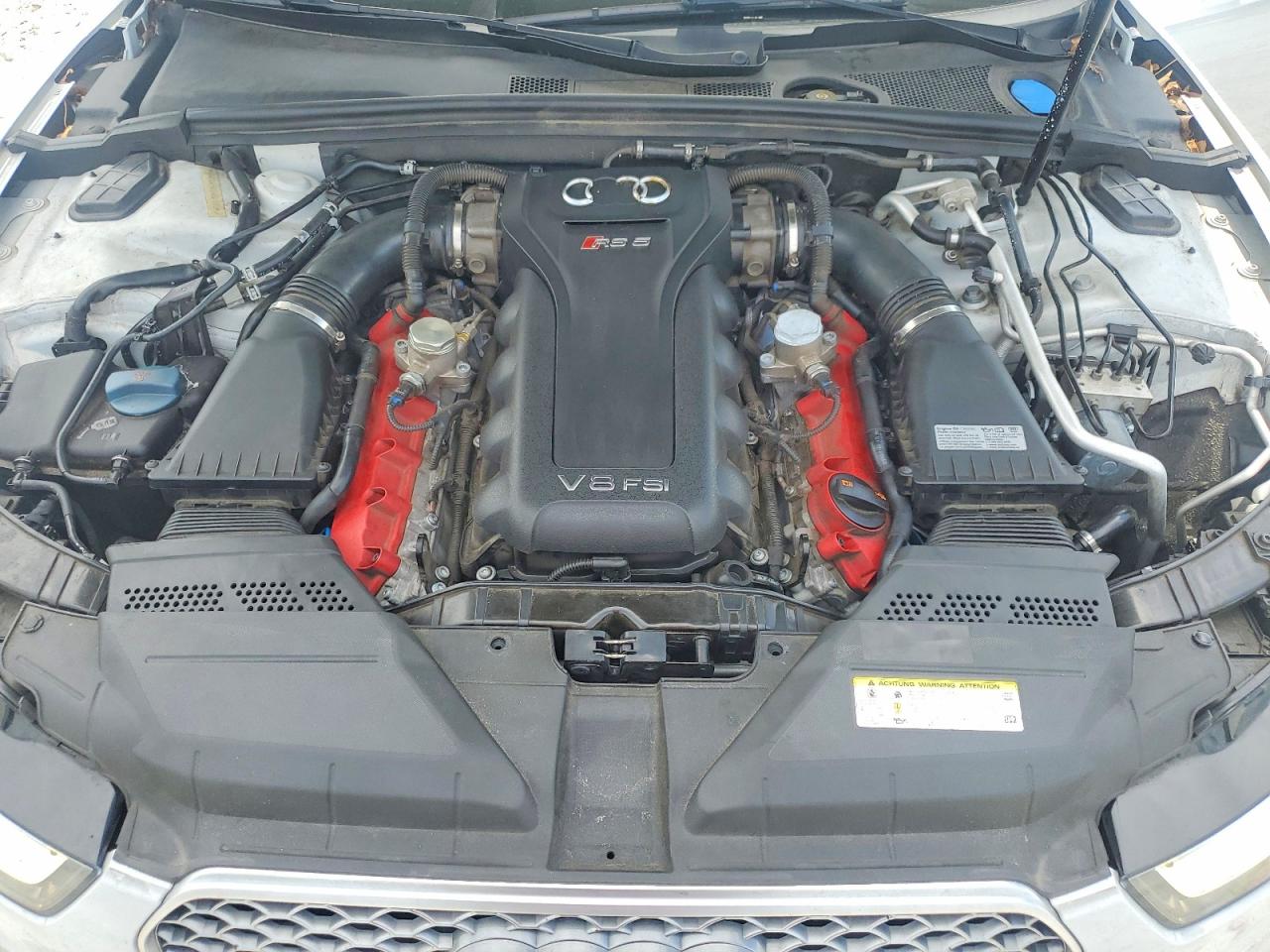 2013 Audi Rs5 Gray vin: WUAC6AFR0DA901685