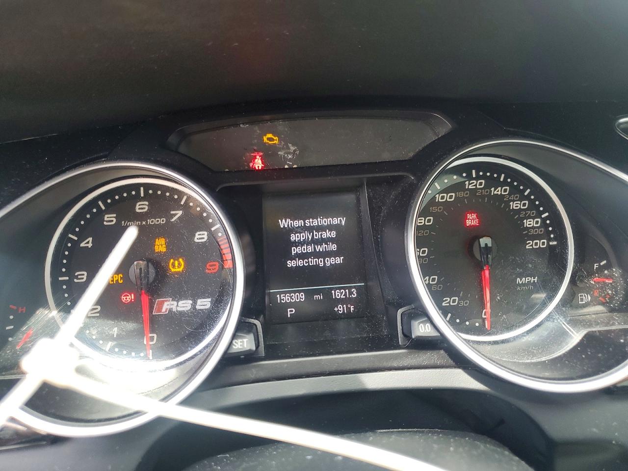 2013 Audi Rs5 Gray vin: WUAC6AFR0DA901685