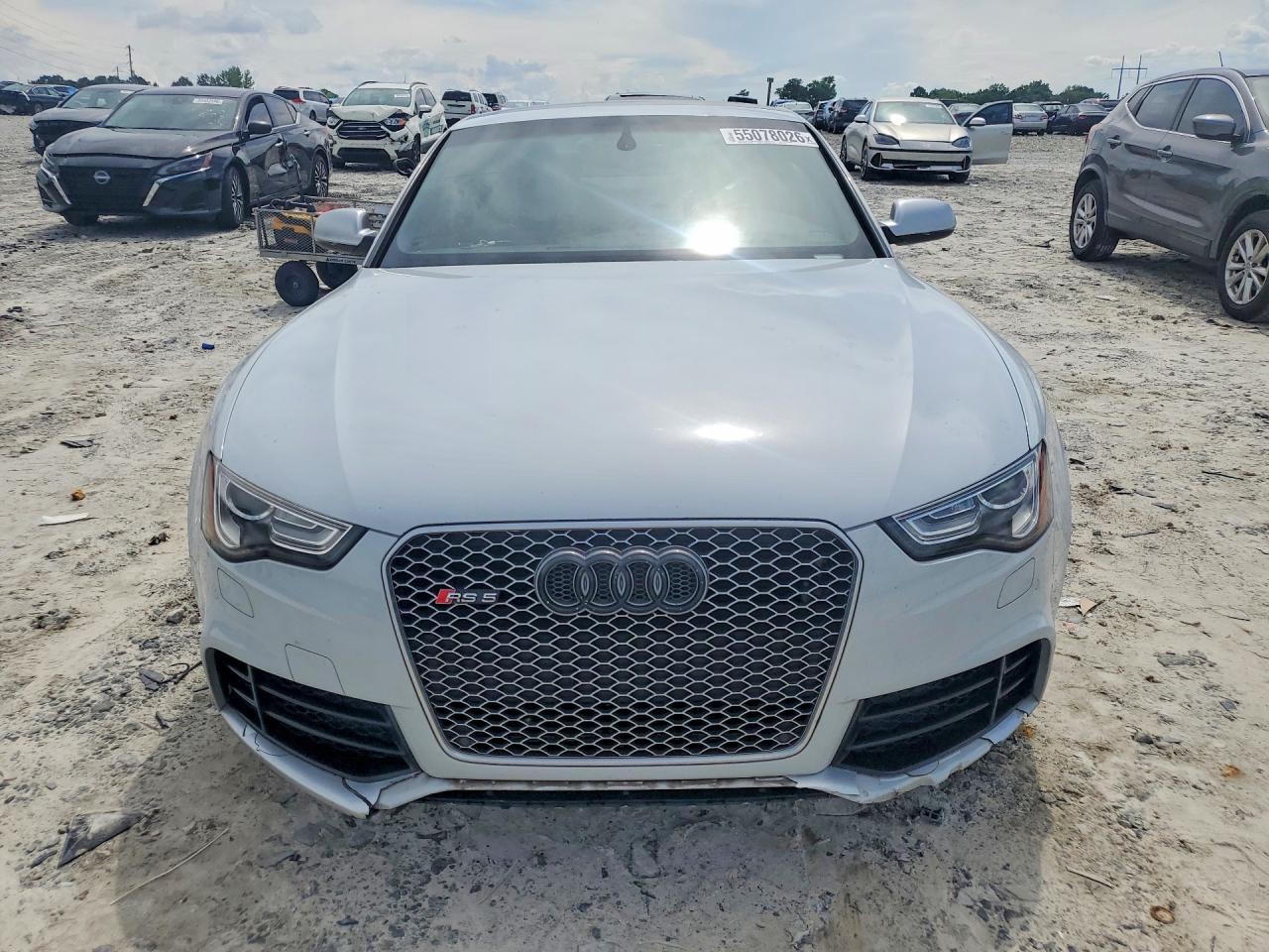 2013 Audi Rs5 Gray vin: WUAC6AFR0DA901685