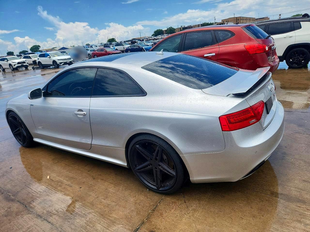 2013 Audi Rs5 Silver vin: WUAC6AFR0DA902481